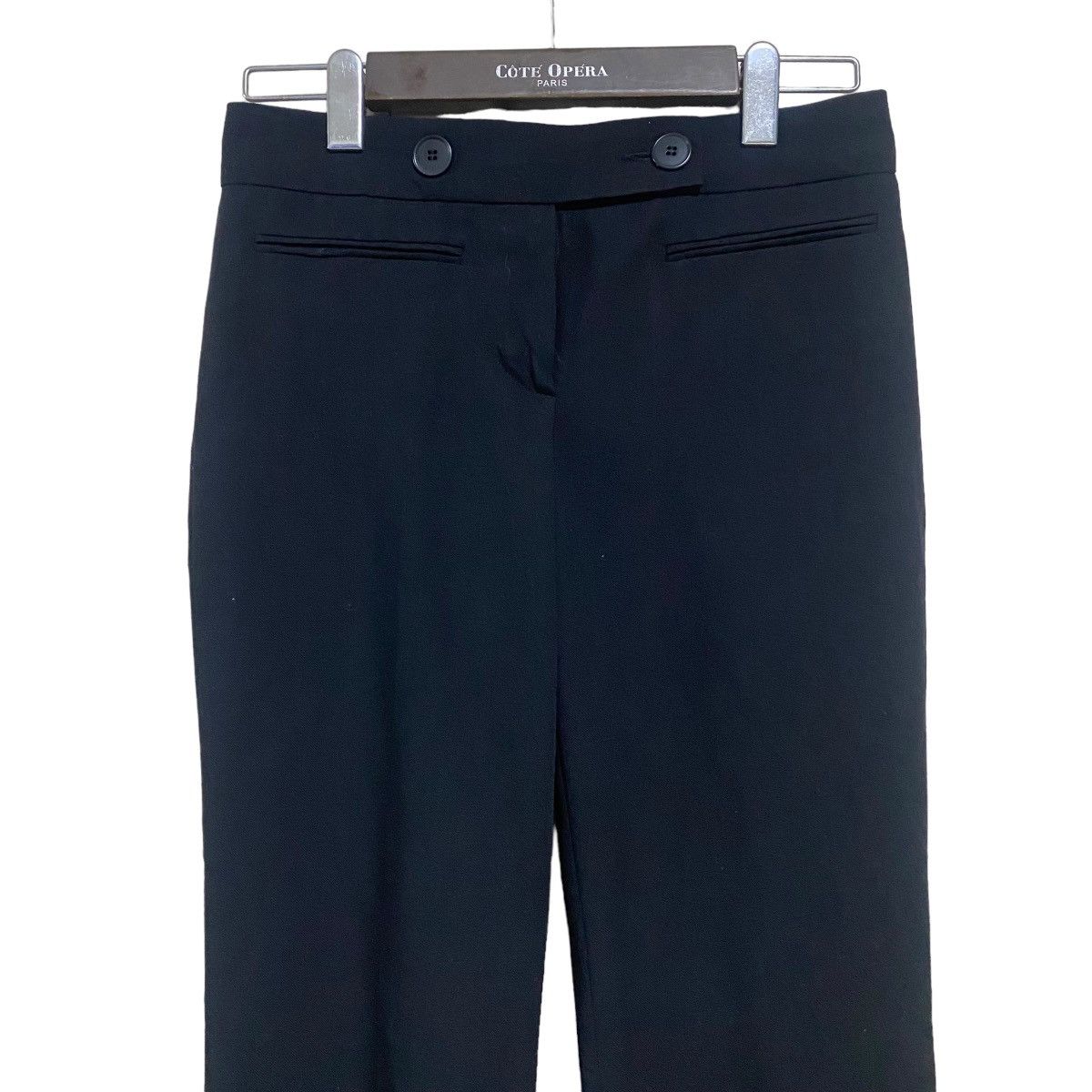 Chloe Chloe Noir Wool Pants Size 24" / US 00 / IT 34 - 3 Thumbnail