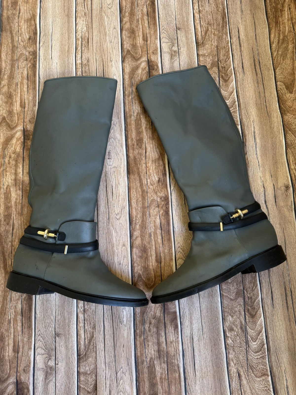 Balenciaga leather biker boots Size US 9.5 / IT 39.5 - 1 Thumbnail