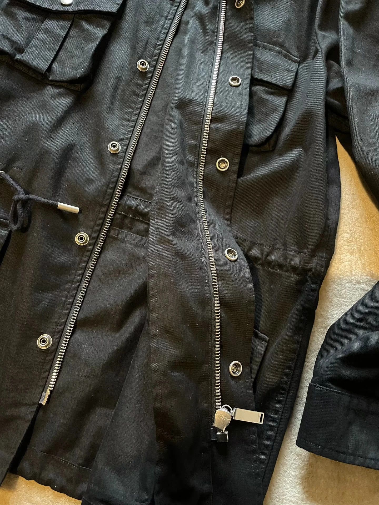 Saint Laurent Paris Saint Laurent Paris Men's Classic Hunting Jacket Size US S / EU 44-46 / 1 - 1 Thumbnail