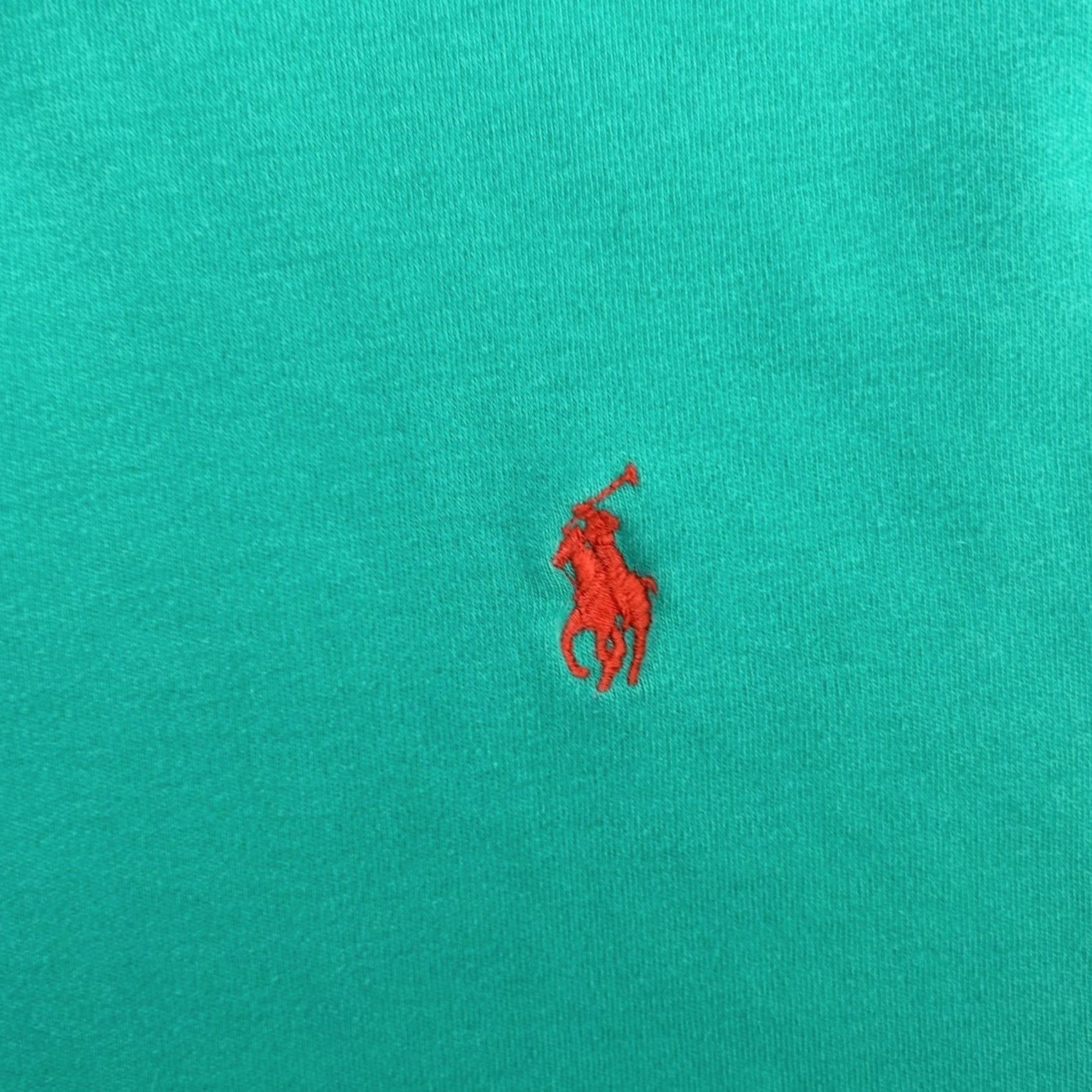 Polo Ralph Lauren Polo Ralph Lauren Polo Shirt Men XL Turquoise Short Sleeve Green Pony Logo Classic Size US XL / EU 56 / 4 - 4 Thumbnail
