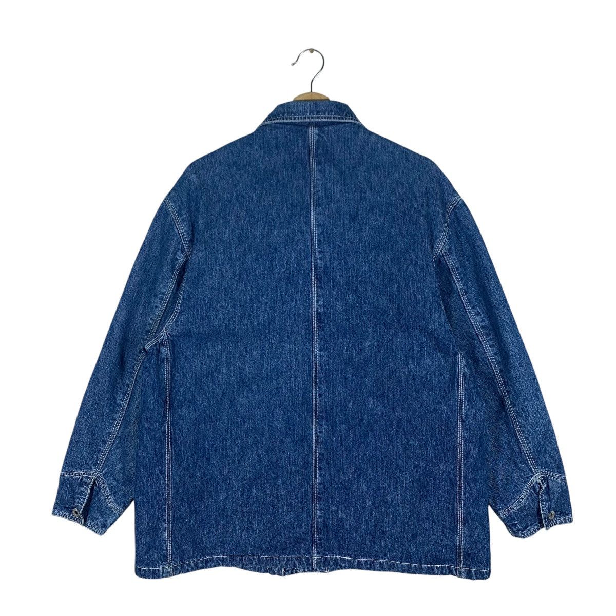 Levi's × Levi's Vintage Clothing × Vintage Vintage Levis Blanket Lining Denim Chore Jacket M Size Size US M / EU 48-50 / 2 - 11 Thumbnail