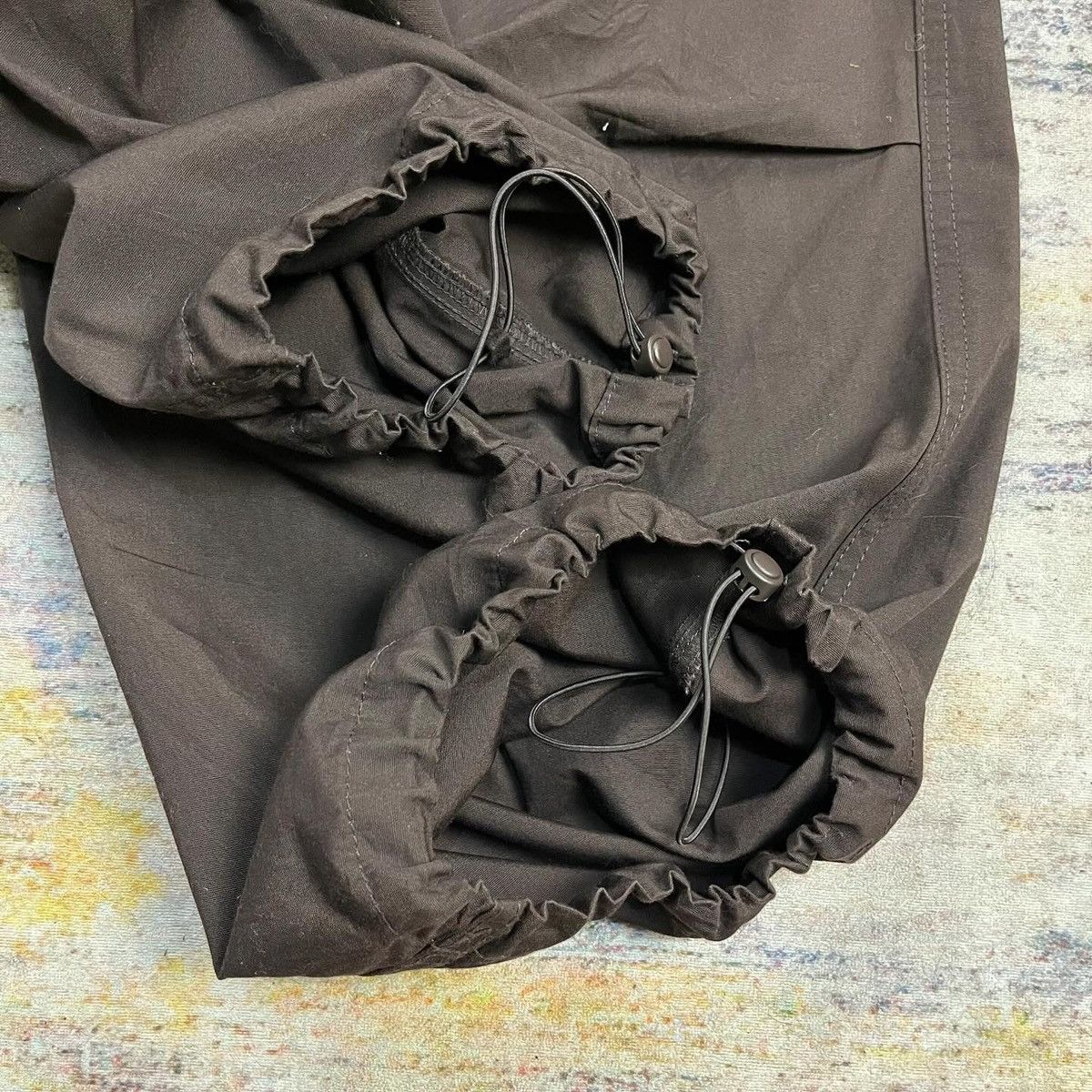 Japanese Brand Gu super wide cargo balloon pants black size 31-34 Size US 32 / EU 48 - 9 Thumbnail