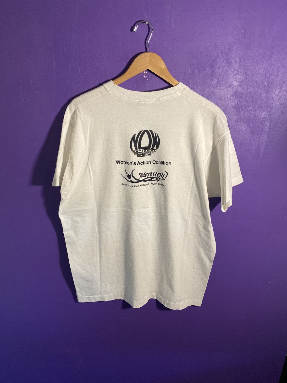 Vintage Vintage 90s Your body your choice text tee Size US XL / EU 56 / 4 - 2 Thumbnail