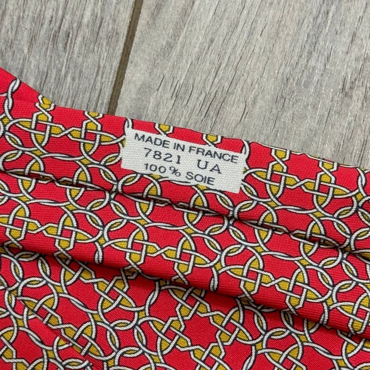 Hermes HERMES Silk Tie Size ONE SIZE - 8 Thumbnail