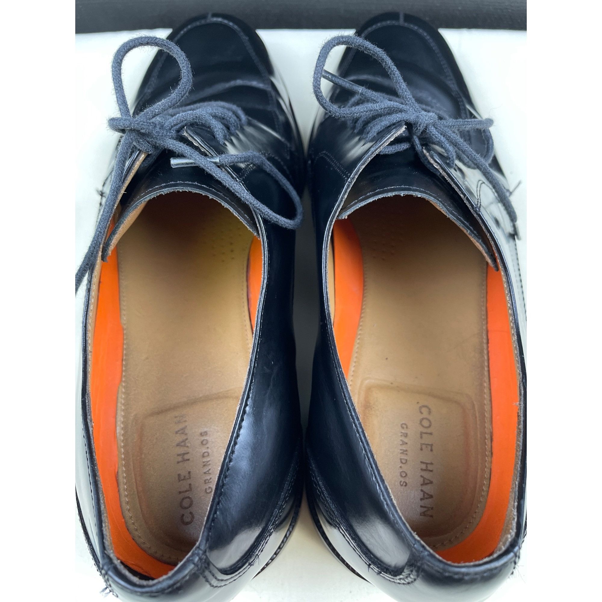 Cole Haan Cole Haan Men's Black Leather Shoes/ Oxford / Dress shoes Si Size US 10 / EU 43 - 7 Thumbnail