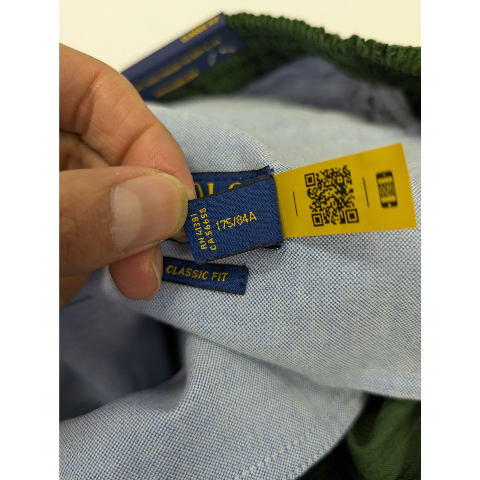 Polo Ralph Lauren o1rshd1 CC20 Velvet Shorts in Green Size US 32 / EU 48 - 15 Thumbnail