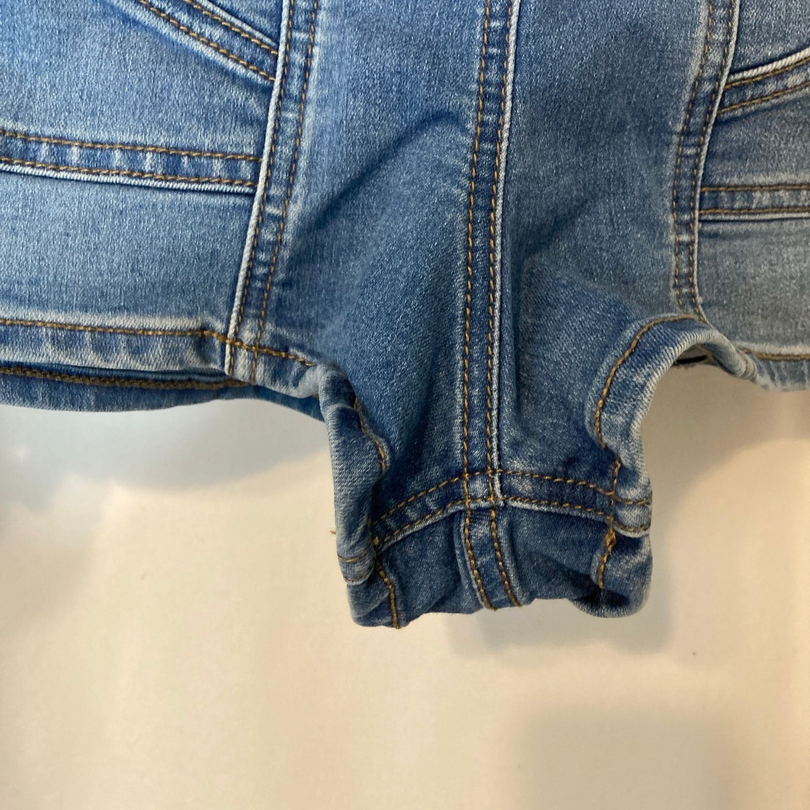 Free People Free People Blue Denim Love Radar Mini Festival Jean Shorts Size 27" / US 4 / IT 40 - 5 Thumbnail