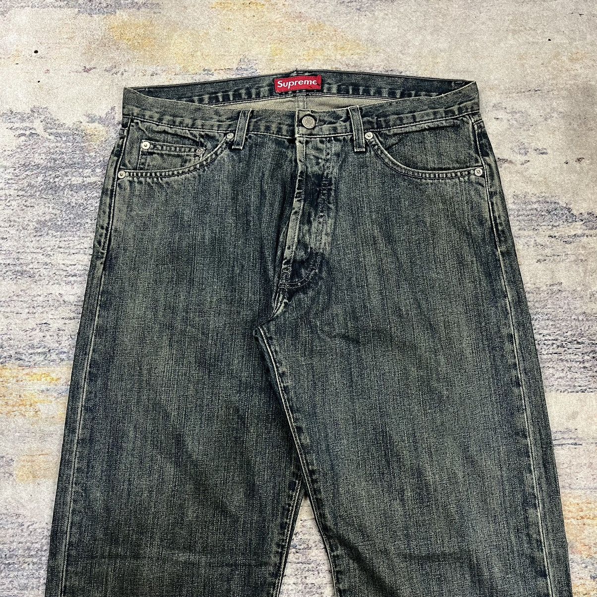 Supreme Supreme vintage wash loose fit denim pants Size US 34 / EU 50 - 3 Thumbnail