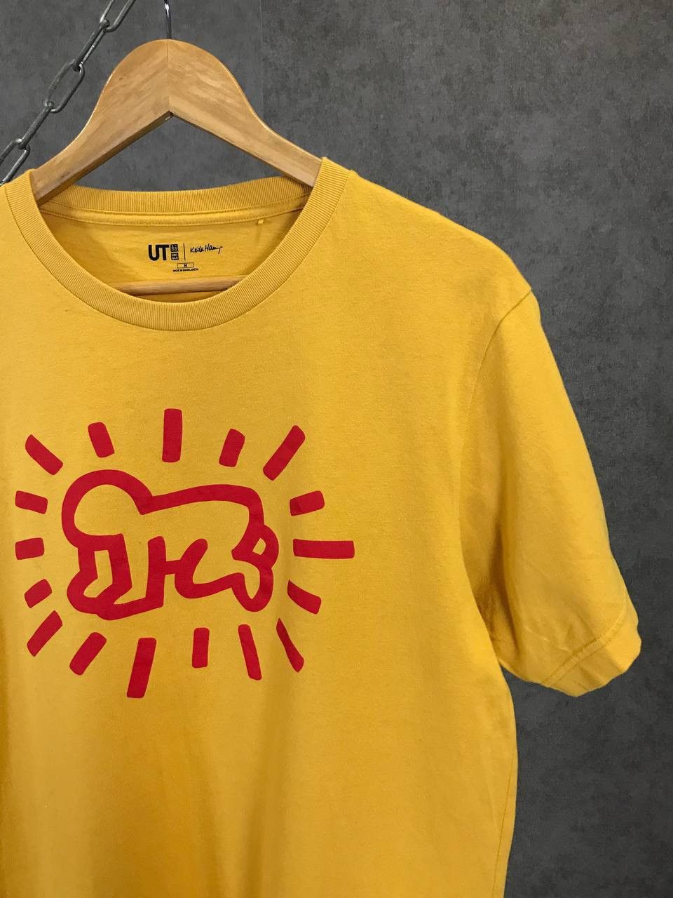 Designer × Keith Haring × Uniqlo Keith Haring x Uniqlo designer big logo tee Size US M / EU 48-50 / 2 - 2 Thumbnail