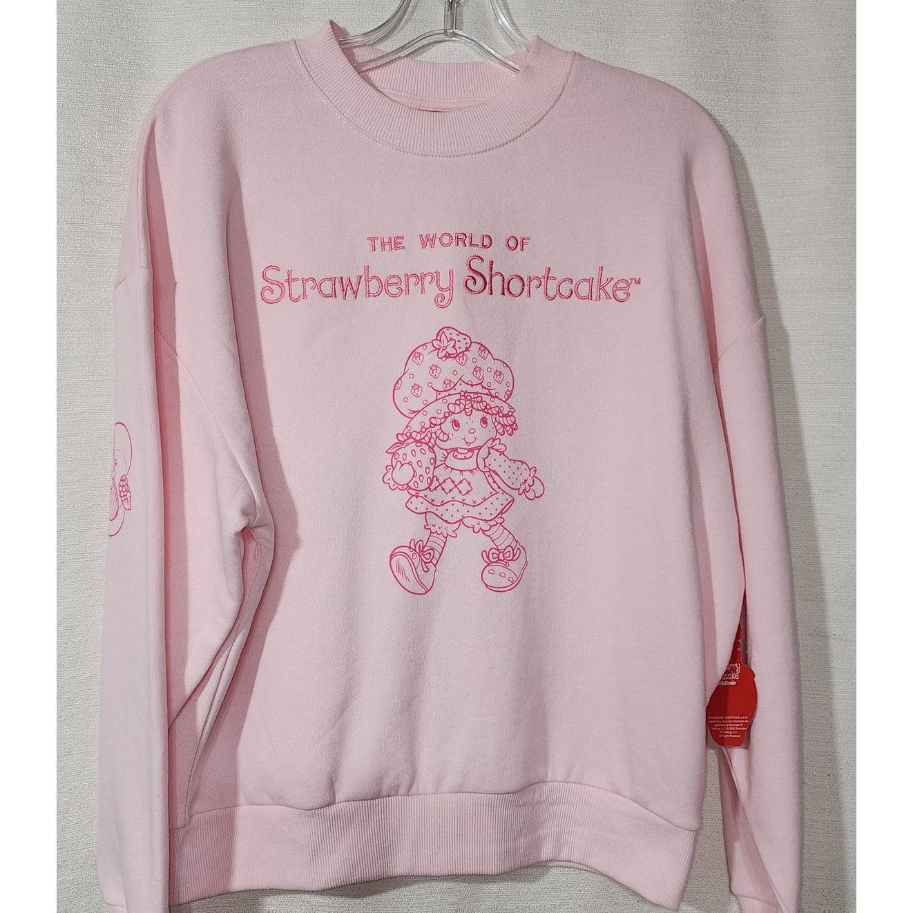 Other Strawberry shortcake pink sweatshirt women's size XS Size XS / US 0-2 / IT 36-38 - 1 Thumbnail