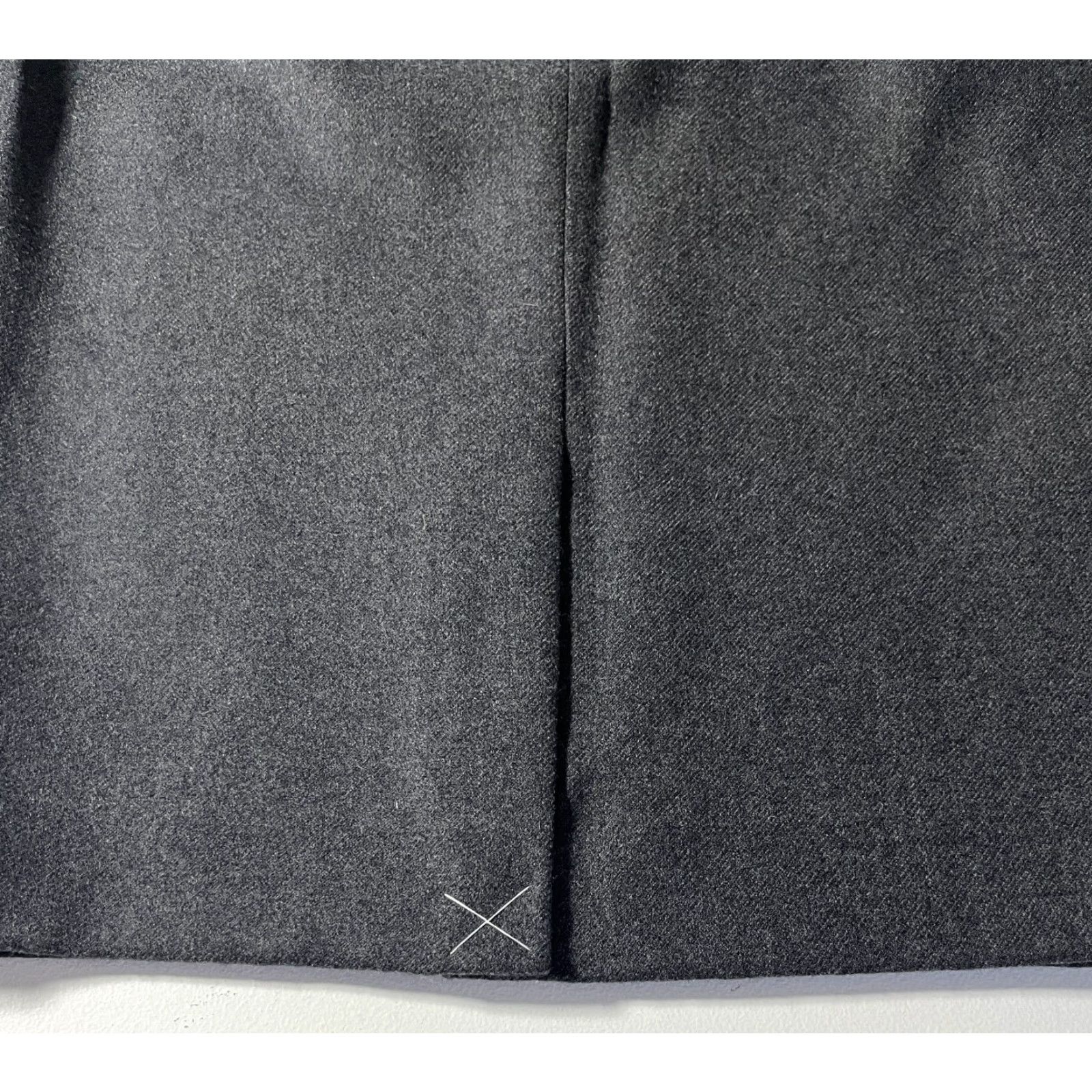 J.Crew VINTAGE J.CREW Skirt No. 2 Pencil Wool Knee Length Gray 8 Lined Side Panels Business Casual Womens Size 30" / US 8 / IT 44 - 7 Thumbnail