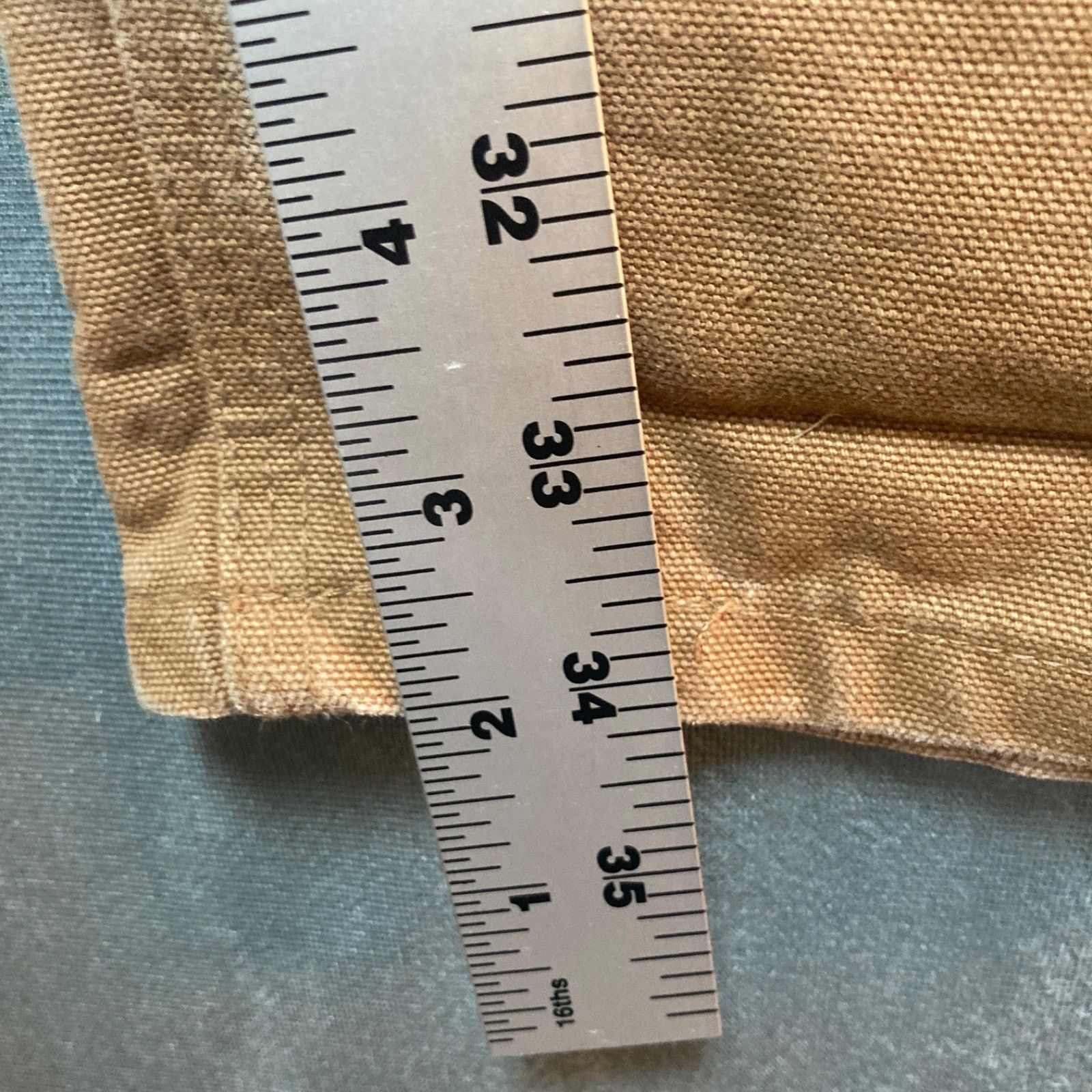 Carhartt Carhartt B11 Loose Canvas Carpenter USA VTG Mens 36x34 Brown Size US 36 / EU 52 - 6 Thumbnail