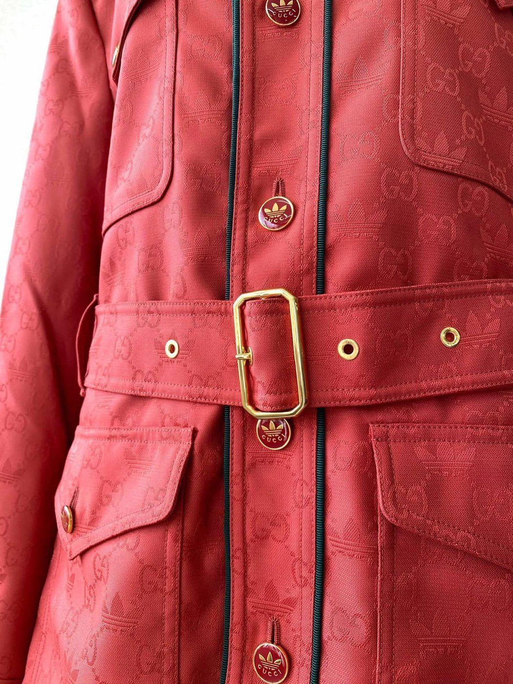 Adidas × Gucci The Gucci x Adidas GG Trefoil Coat Size L / US 10 / IT 46 - 14 Thumbnail