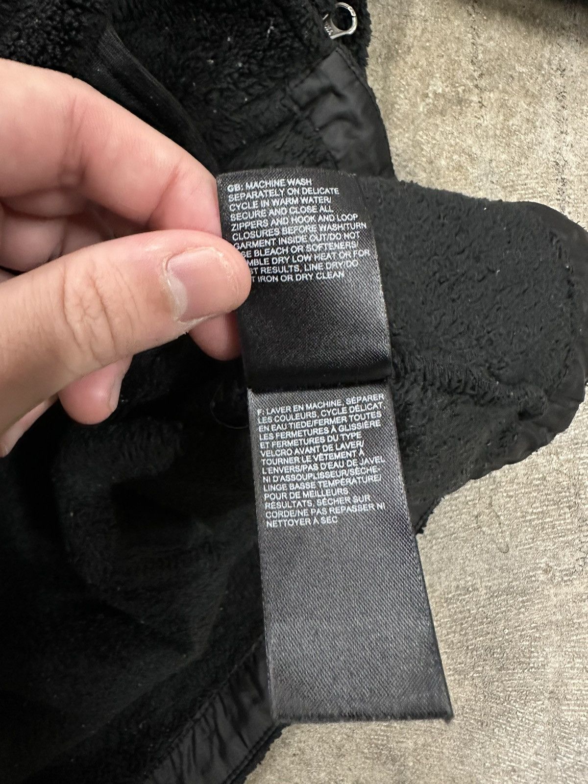 The North Face Crazy Y2K The North Face Deep Pile Black Fleece Jacket Size S / US 4 / IT 40 - 12 Thumbnail