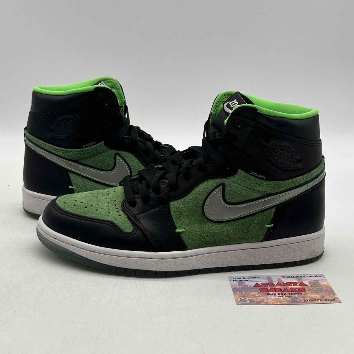 Jordan Brand Air Jordan 1 high zen green Size US 9.5 / EU 42-43 - 1 Thumbnail