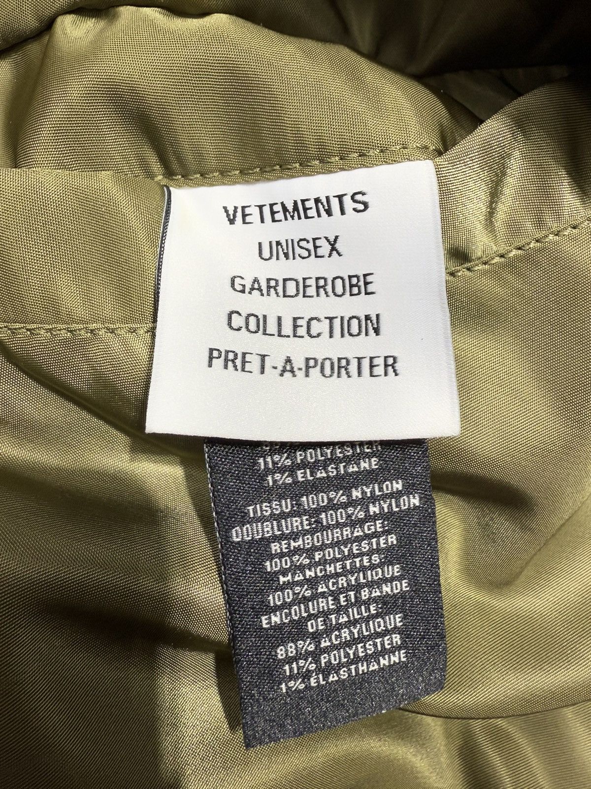 Vetements FW2018 Vetements Alpha Industries Reversible Jacket Size US L / EU 52-54 / 3 - 12 Thumbnail