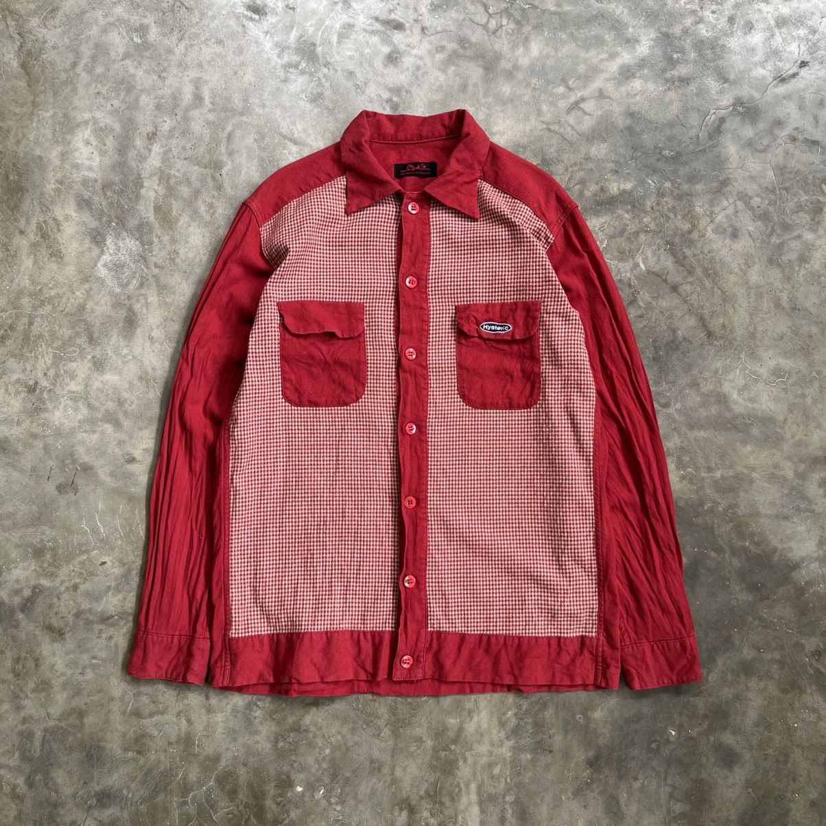 Hysteric Glamour Hysteric Glamour Checkered Classic Pattern Longsleeve Shirt Size US M / EU 48-50 / 2 - 1 Thumbnail
