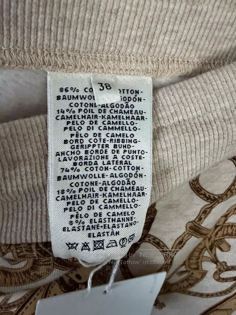Hermes Hermes Women's Autumn and Winter Drawstring Sweatpants Size 25" / US 0 / IT 36 - 6 Thumbnail