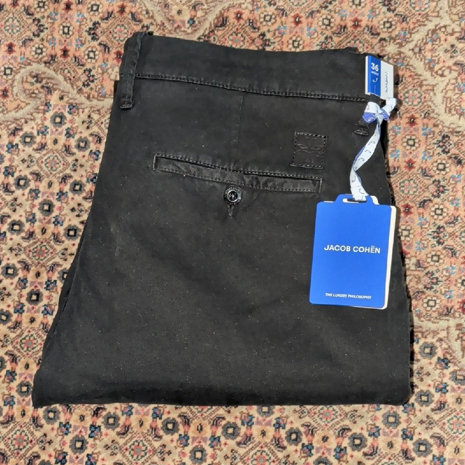 Jacob Cohen Jacob Cohen Men's Dark Chinos Size 36 Size US 36 / EU 52 - 1 Thumbnail