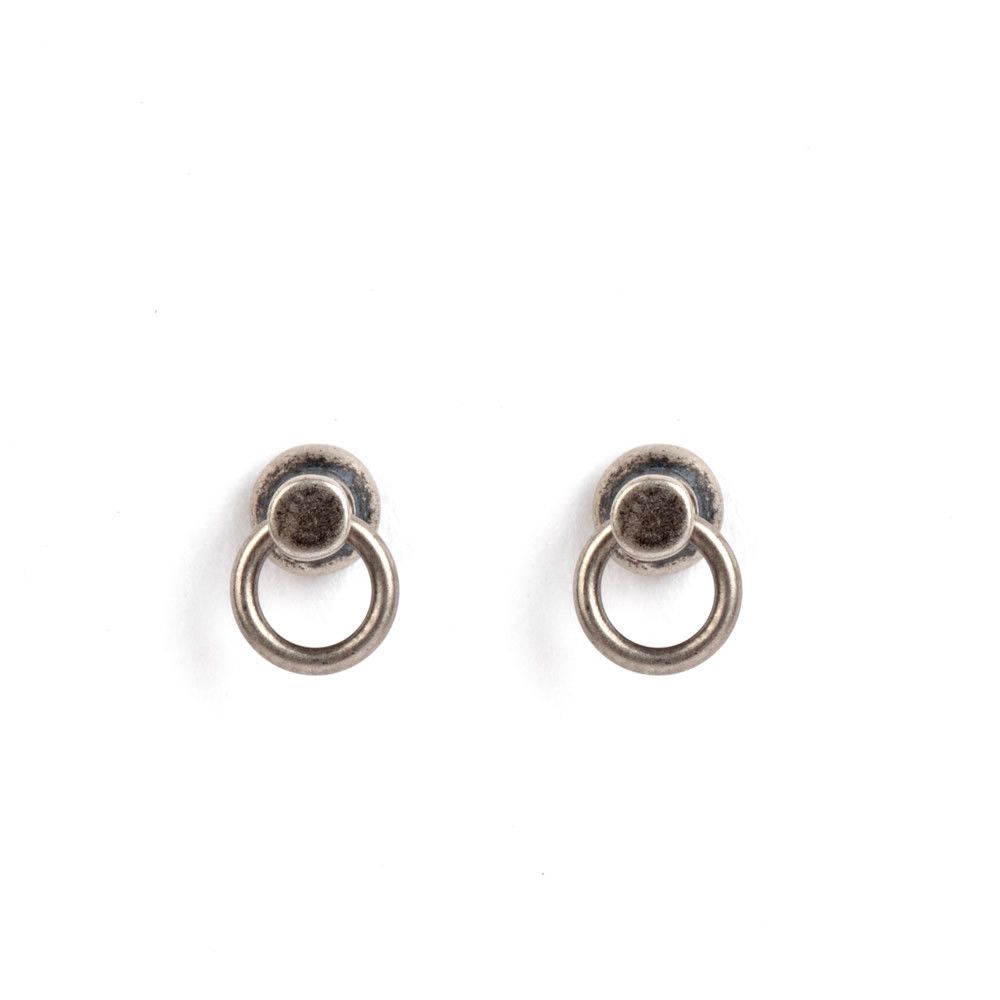 Jewelry Vintage Earrings One Pairs Chrome Jewelry Size ONE SIZE - 6 Thumbnail
