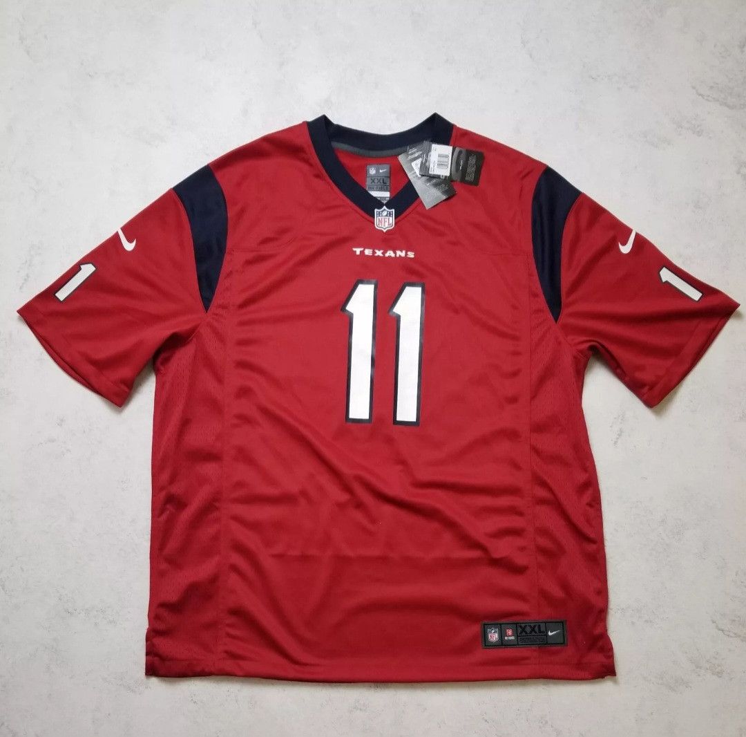Nike NEW Nike OnField Houston Texans #11 R Zammit NFL Jersey Size US XXL / EU 58 / 5 - 3 Thumbnail