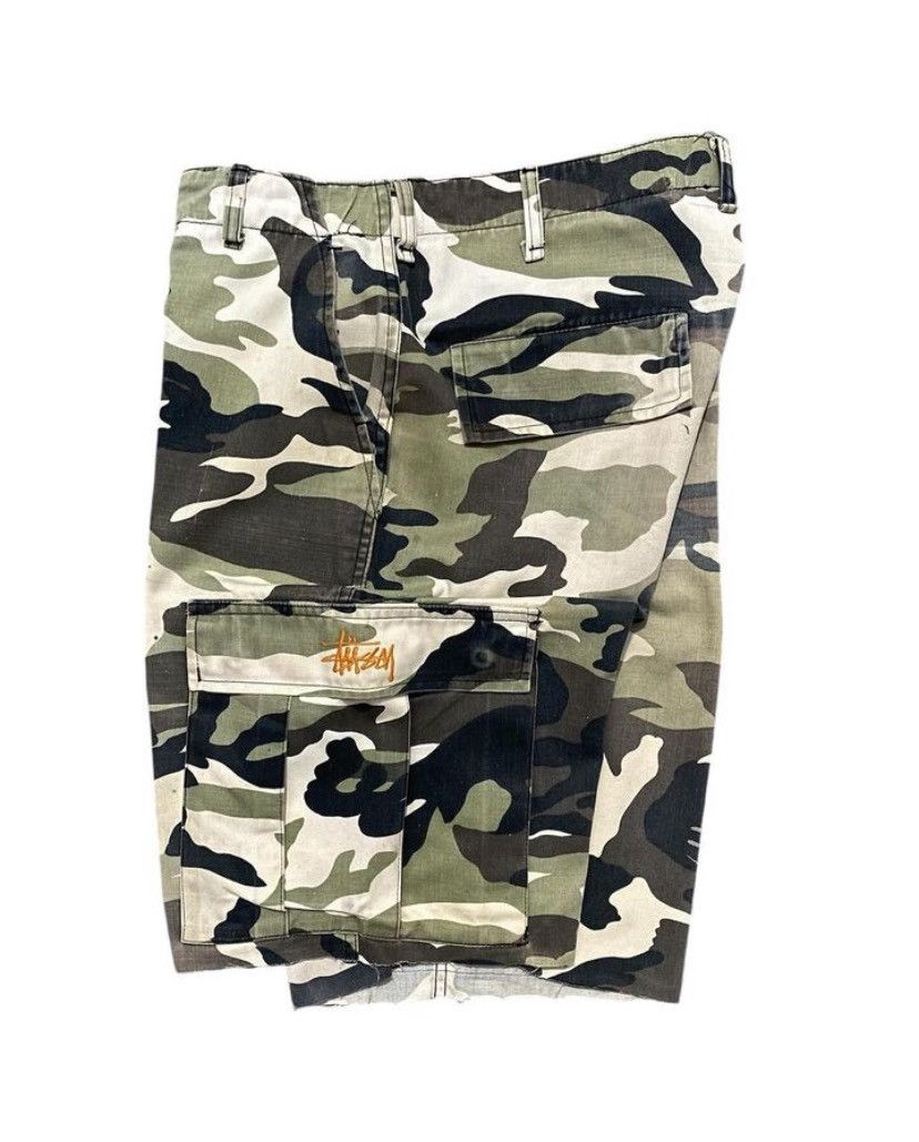 Made In Usa × Stussy × Vintage Vintage 90s Stussy Camouflage Made In Usa × Stussy × Vintage Vintage 90s Stussy Camouflage