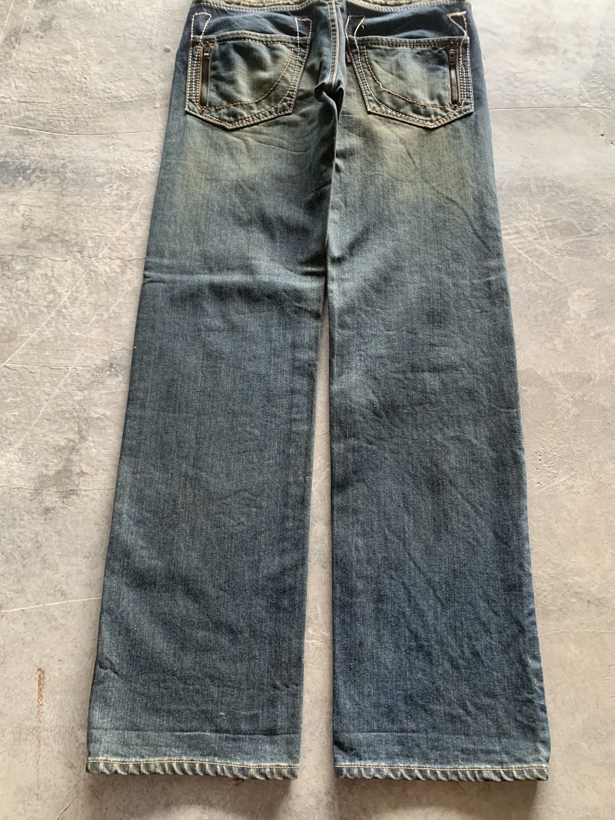 Japanese Brand crazy rusty sukajan japanese denim karakuri tamashii style Size US 32 / EU 48 - 20 Thumbnail