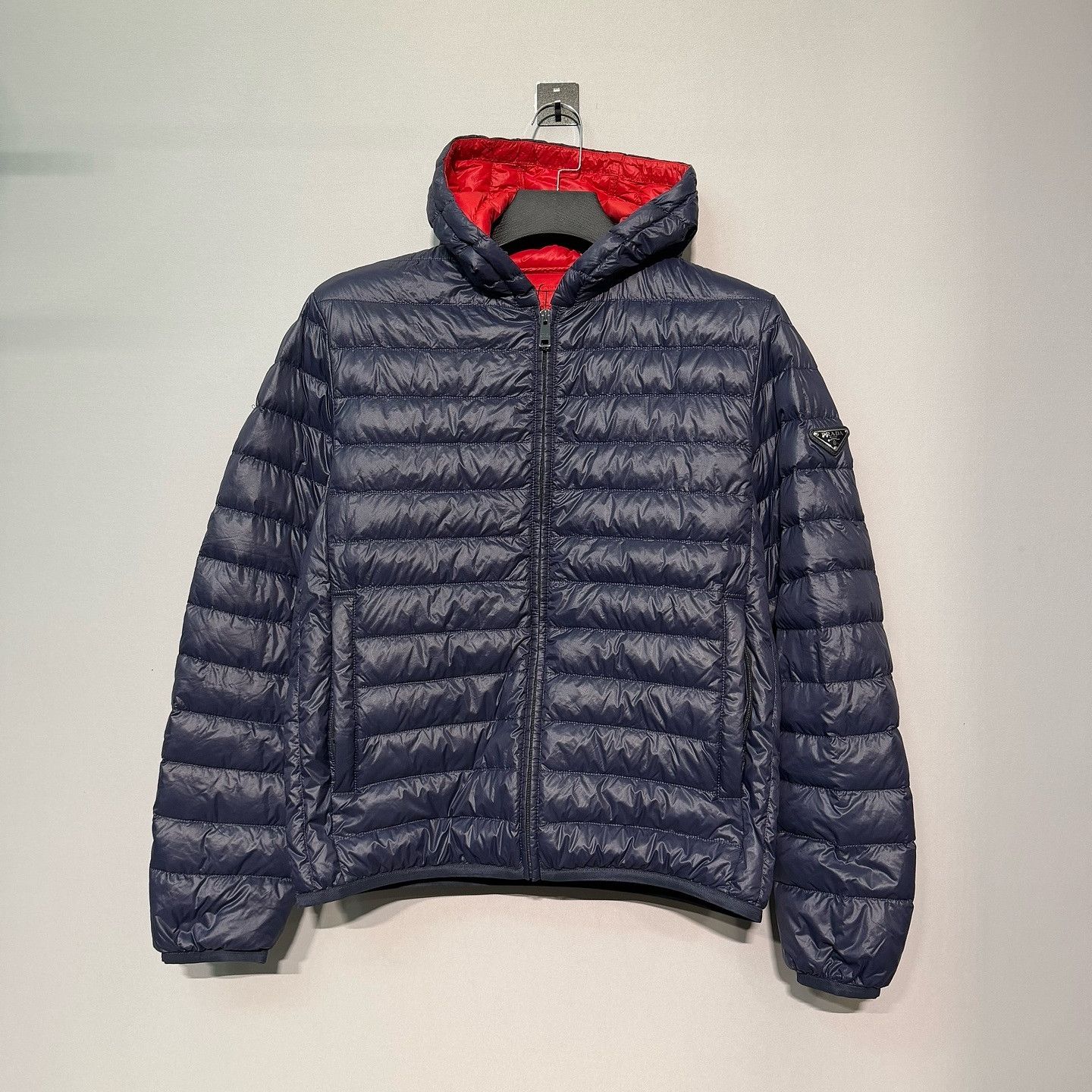 Prada Prada Triangle Logo Down Jacket Size M Size US M / EU 48-50 / 2 - 1 Thumbnail
