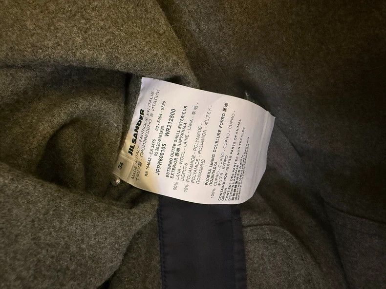 Jil Sander Jil Sander Wool coat jacket Size 4XL / US 24-26 - 4 Thumbnail