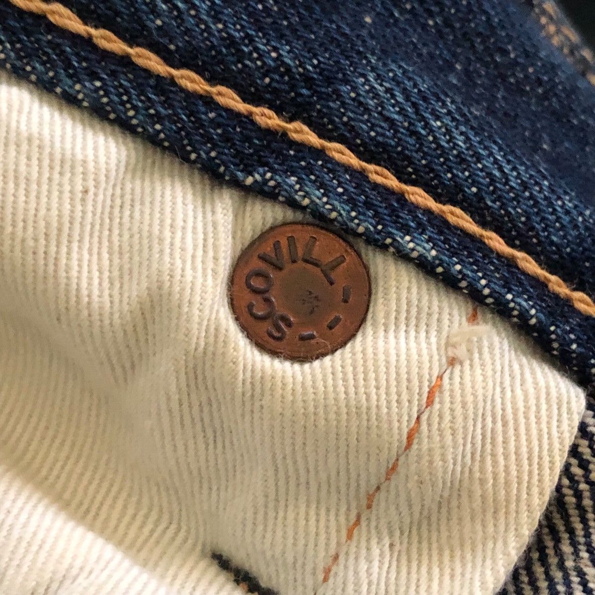 Vintage Vintage Jack The Ripper & Co Distressed Denim Jeans Size US 33 - 13 Thumbnail