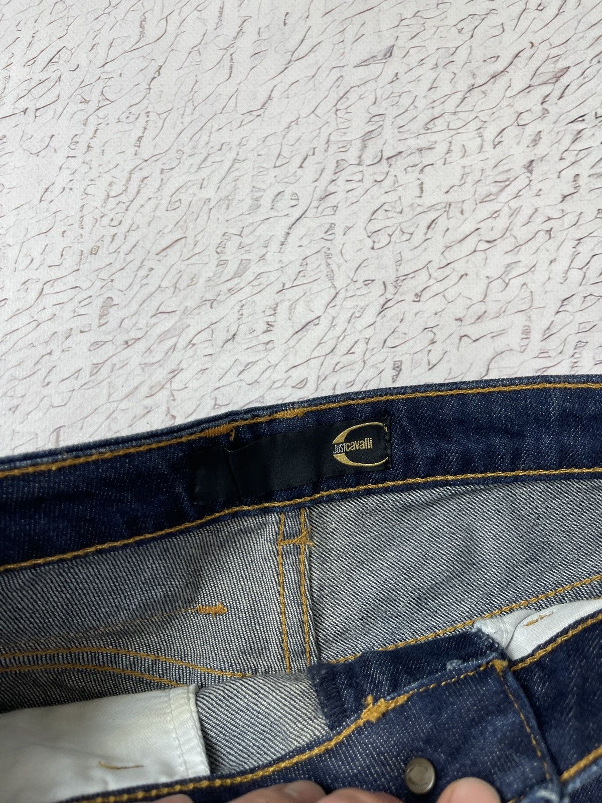 Just Cavalli Just Cavalli vintage indigo blue flared bootcut denim jeans Size 27" / US 4 / IT 40 - 10 Thumbnail