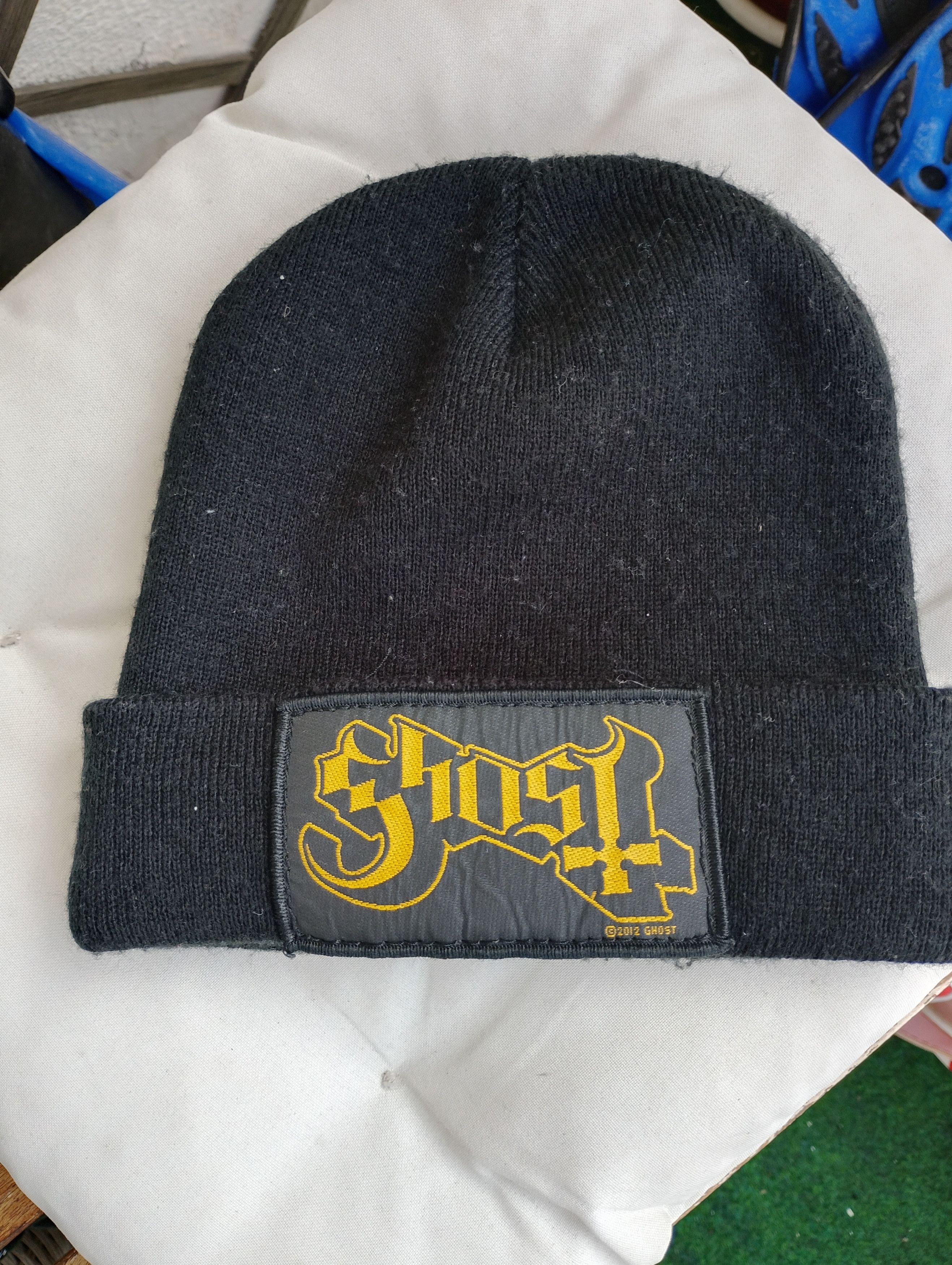 Band Tees Ghost 2012Band Beanie Patch Heavy Metal Band Size ONE SIZE - 3 Thumbnail
