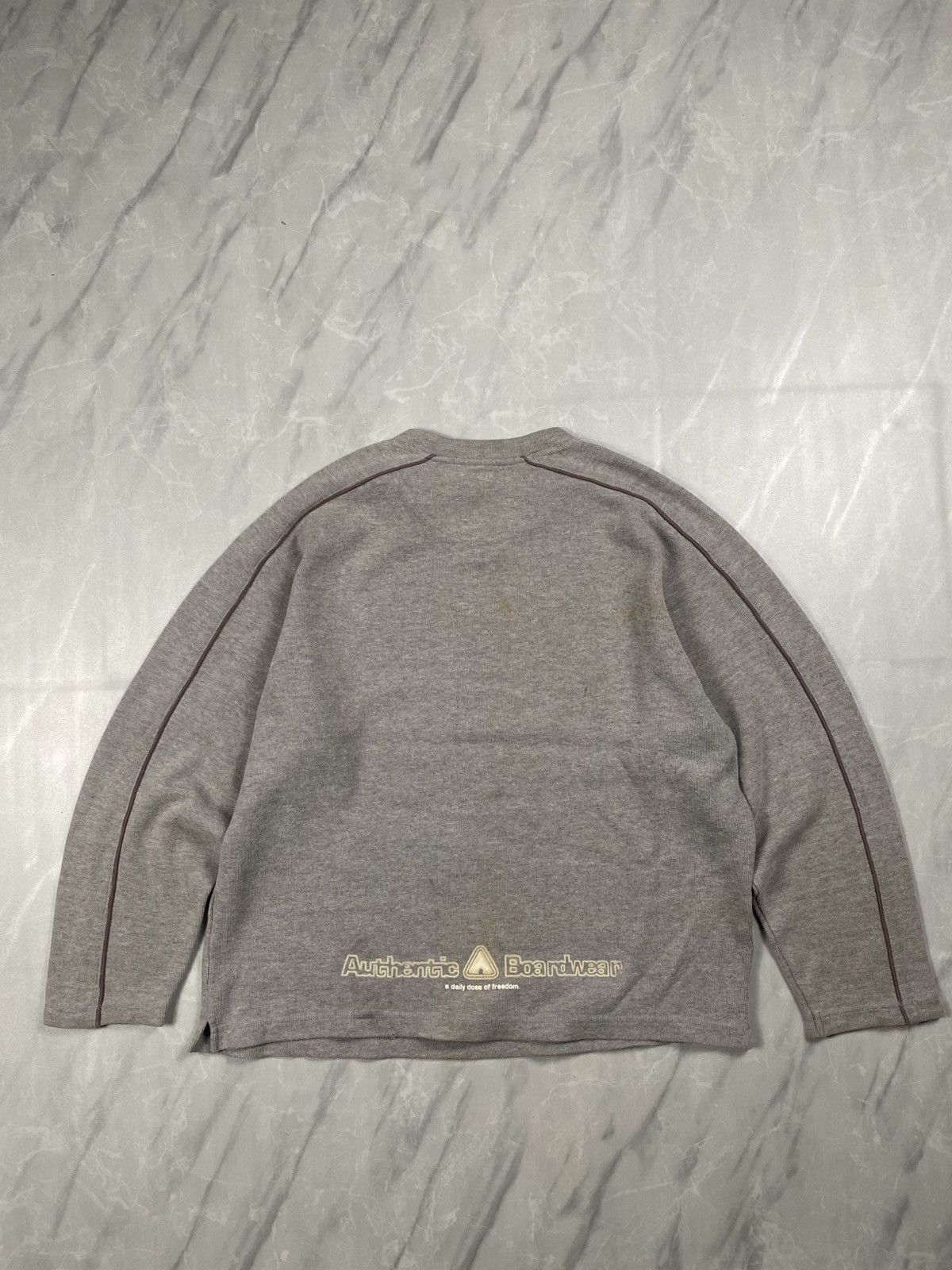 Airwalk Vintage y2k Airwalk Skatebord V Neck Knit Sweatshirt Size US M / EU 48-50 / 2 - 10 Thumbnail