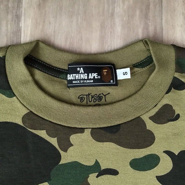 Bape × Stussy BAPE × stussy skull logo T-shirt a bathing ape 1st camo Size US S / EU 44-46 / 1 - 6 Thumbnail