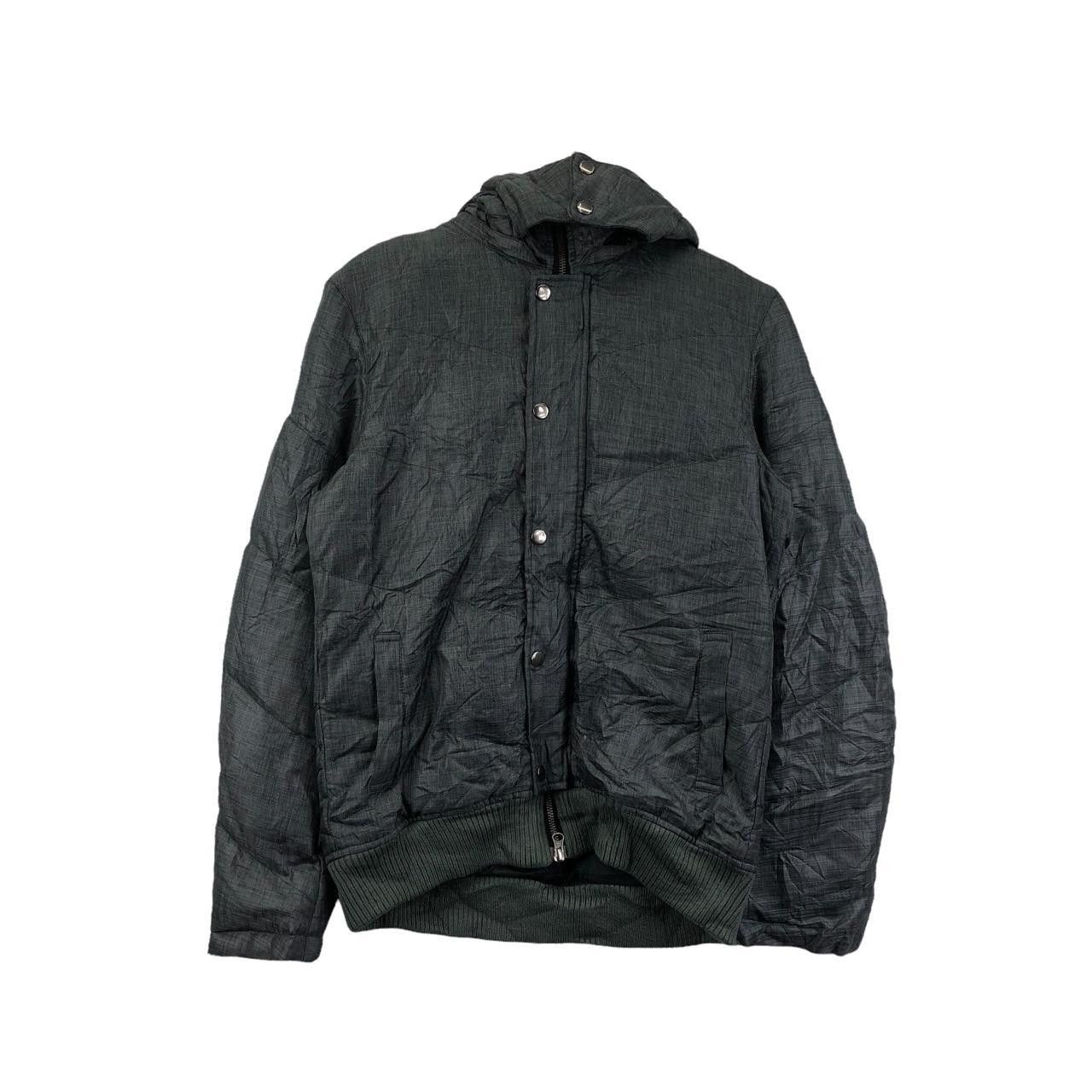 Vintage Vtg 90’ MICHEL KLEIN PARIS Homme Black Puffer Jacket Hoodie Size US L / EU 52-54 / 3 - 1 Thumbnail