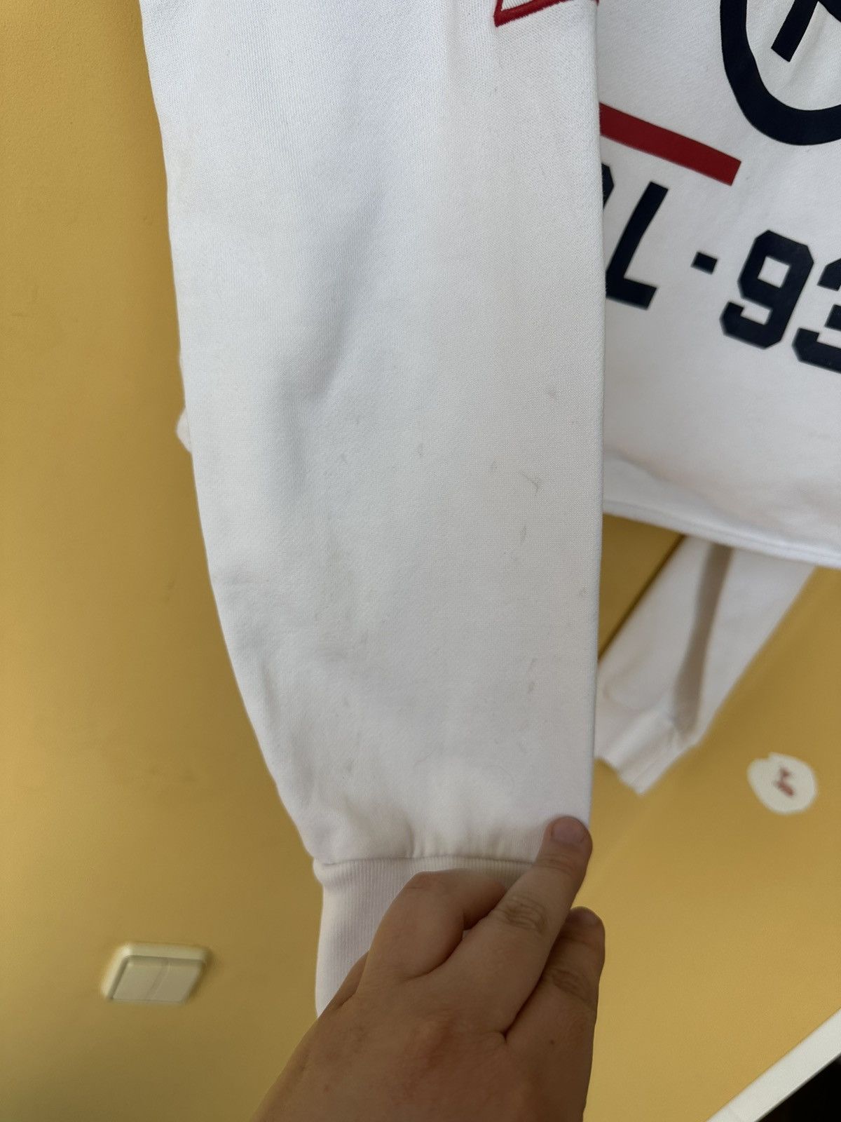 Polo Ralph Lauren Polo Ralph Lauren Crop Hoodie Offshore Sailing Team RL-93 Size S / US 4 / IT 40 - 9 Thumbnail