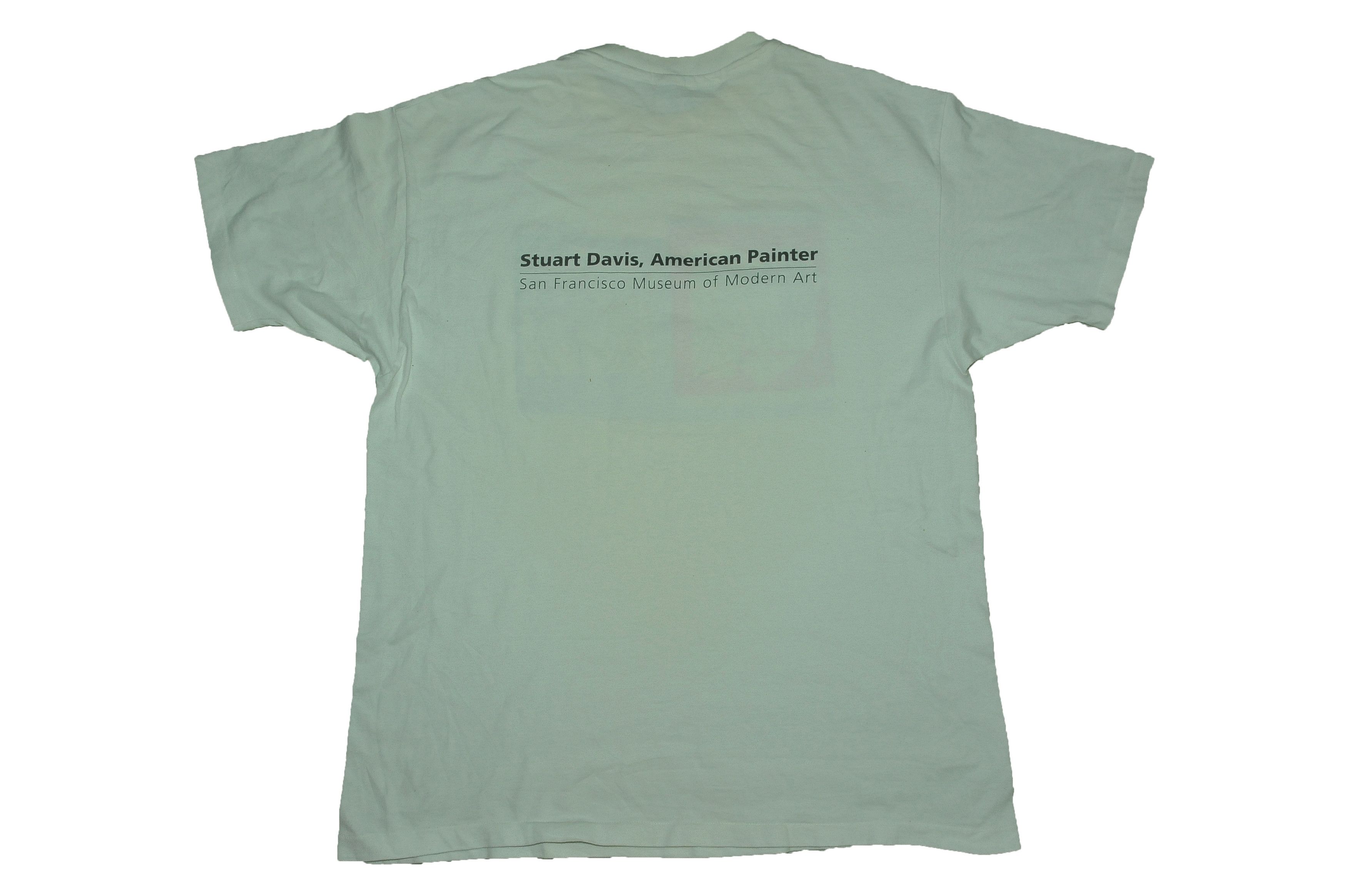 Hanes Vintage Stuart Davis Deuce 1954 Collection 1992 T-shirt Size US XL / EU 56 / 4 - 2 Thumbnail