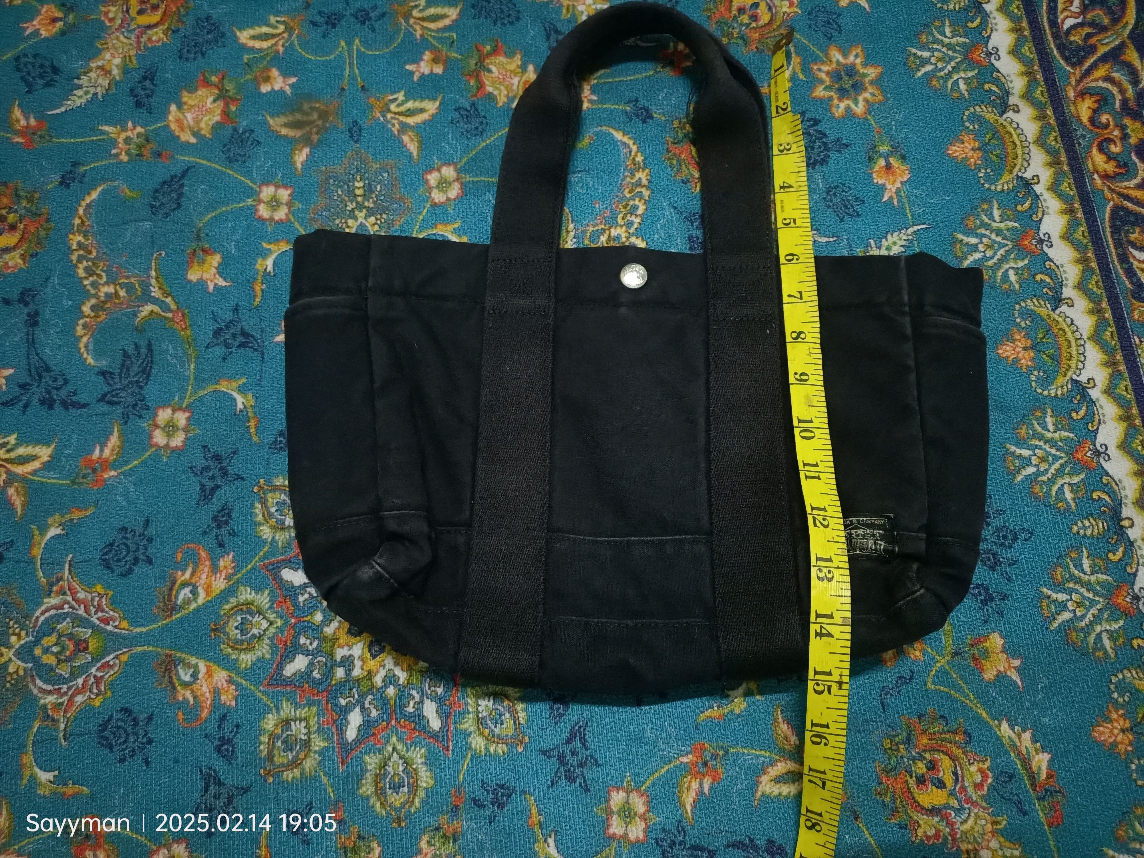 Designer × Japanese Brand × Porter Vtg PORTER tote Bag by Yoshida & company Size ONE SIZE - 18 Thumbnail