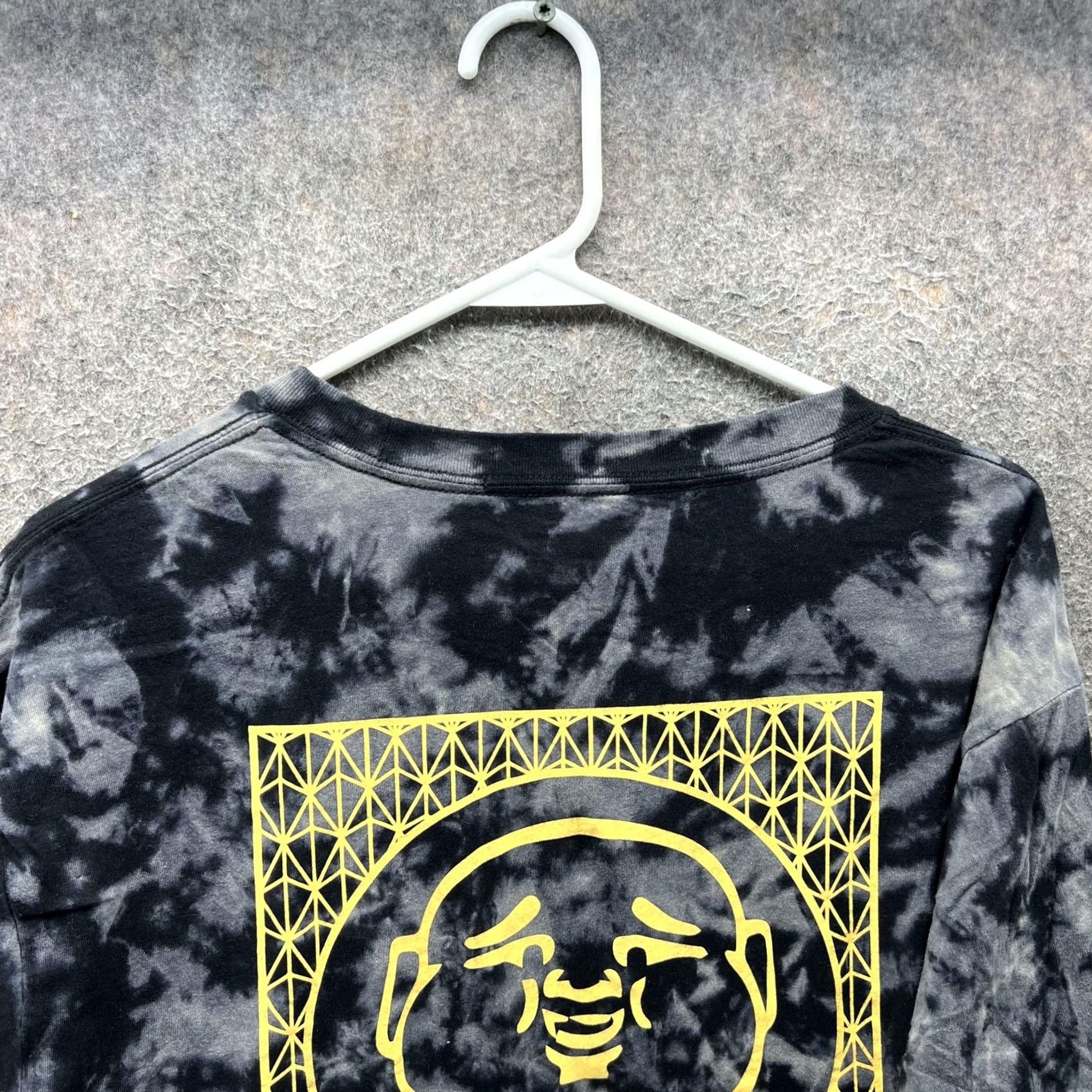 True Religion VINTAGE True Religion Shirt Women 2XL Black Tie-Dye Buddha Graphic Distressed Short Sleeve Crew Neck T-Shirt Mens 2XL Womens 2XL Size XXL / US 16-18 / IT 52-54 - 7 Thumbnail