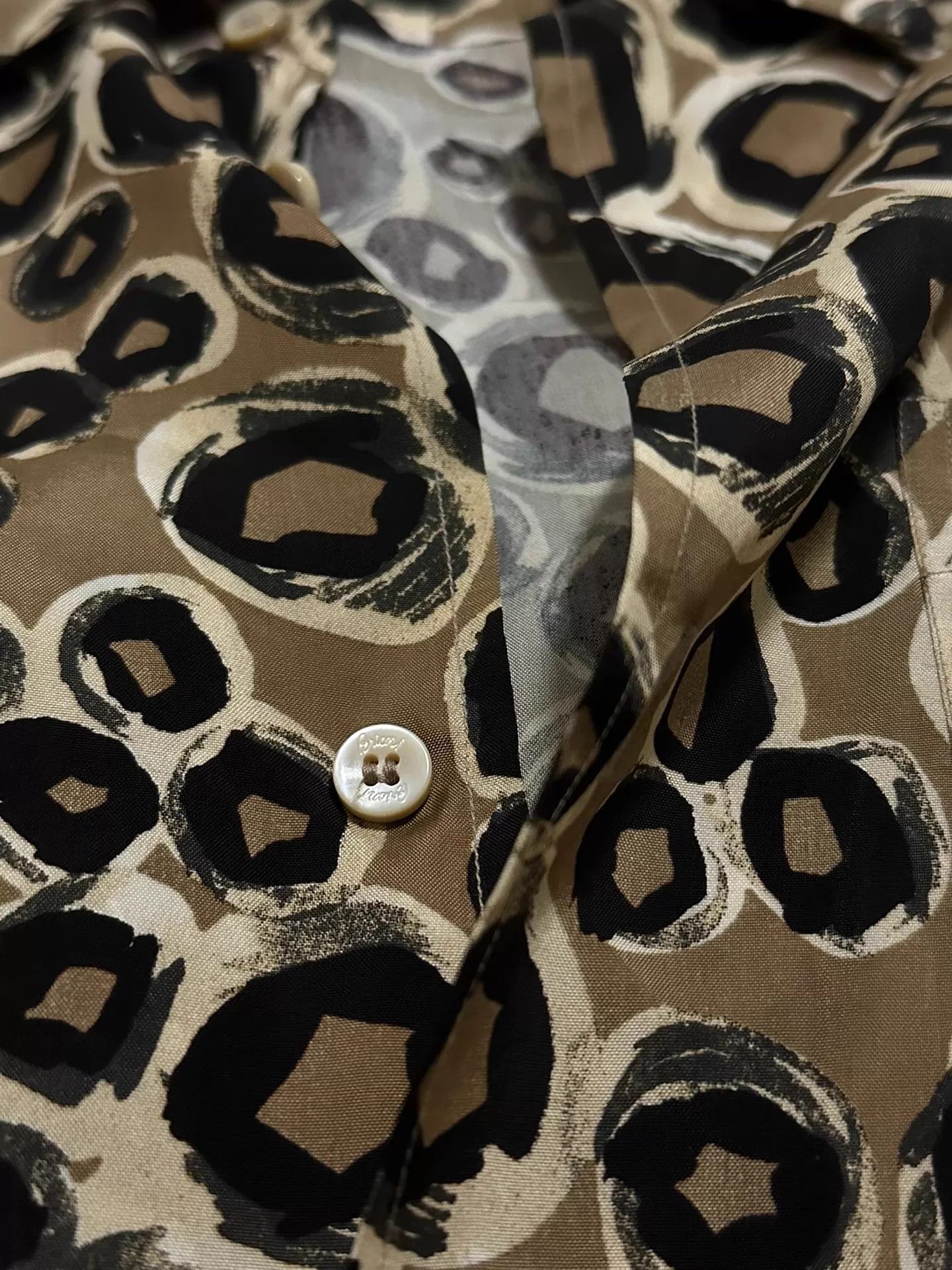 Brioni Brioni 100% Silk Oversized Shirt M (Fits 46-50) Size US M / EU 48-50 / 2 - 5 Thumbnail