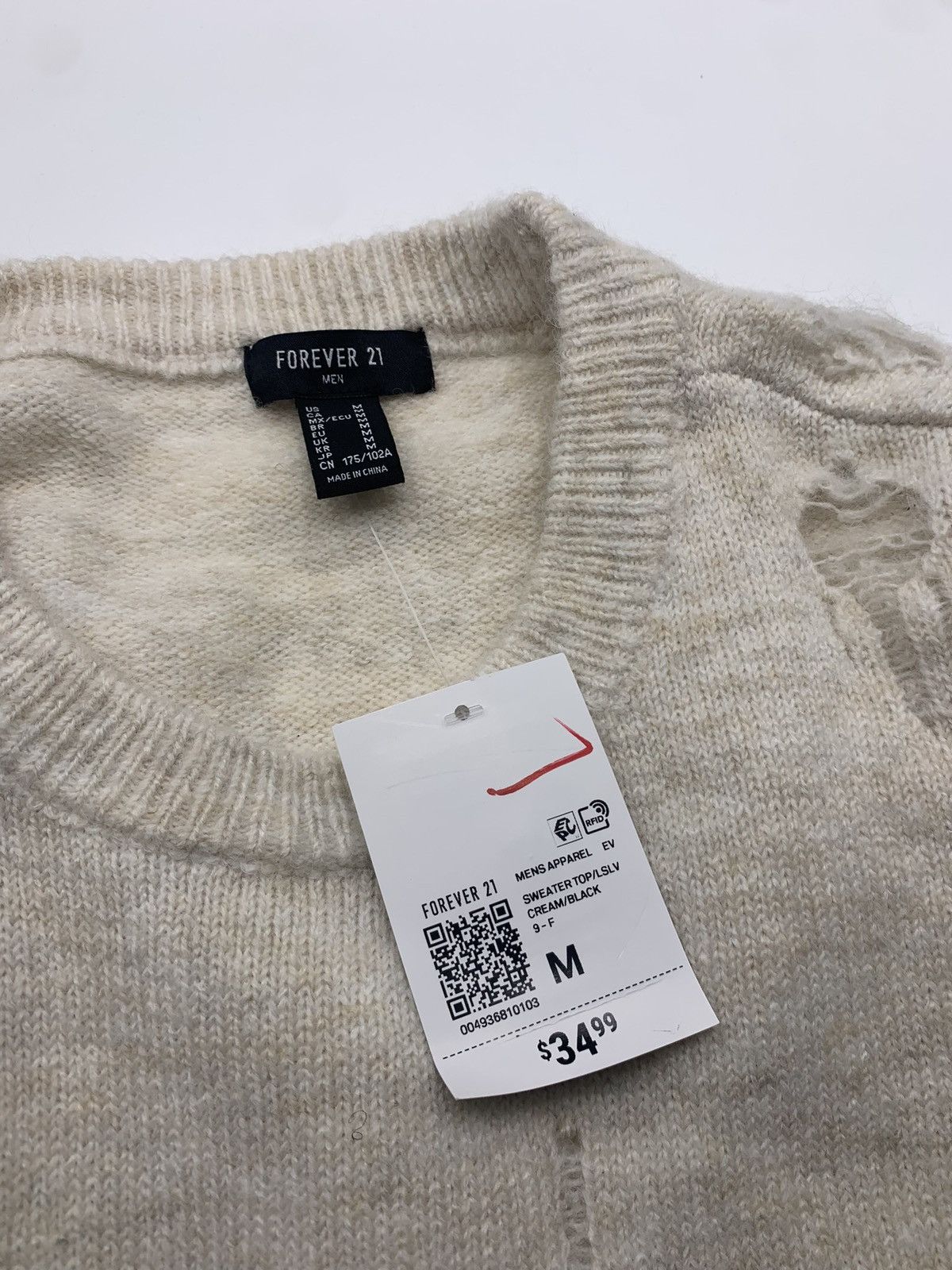 Forever 21 Graphic Y2k Spider Knit Sweater Size US L / EU 52-54 / 3 - 5 Thumbnail