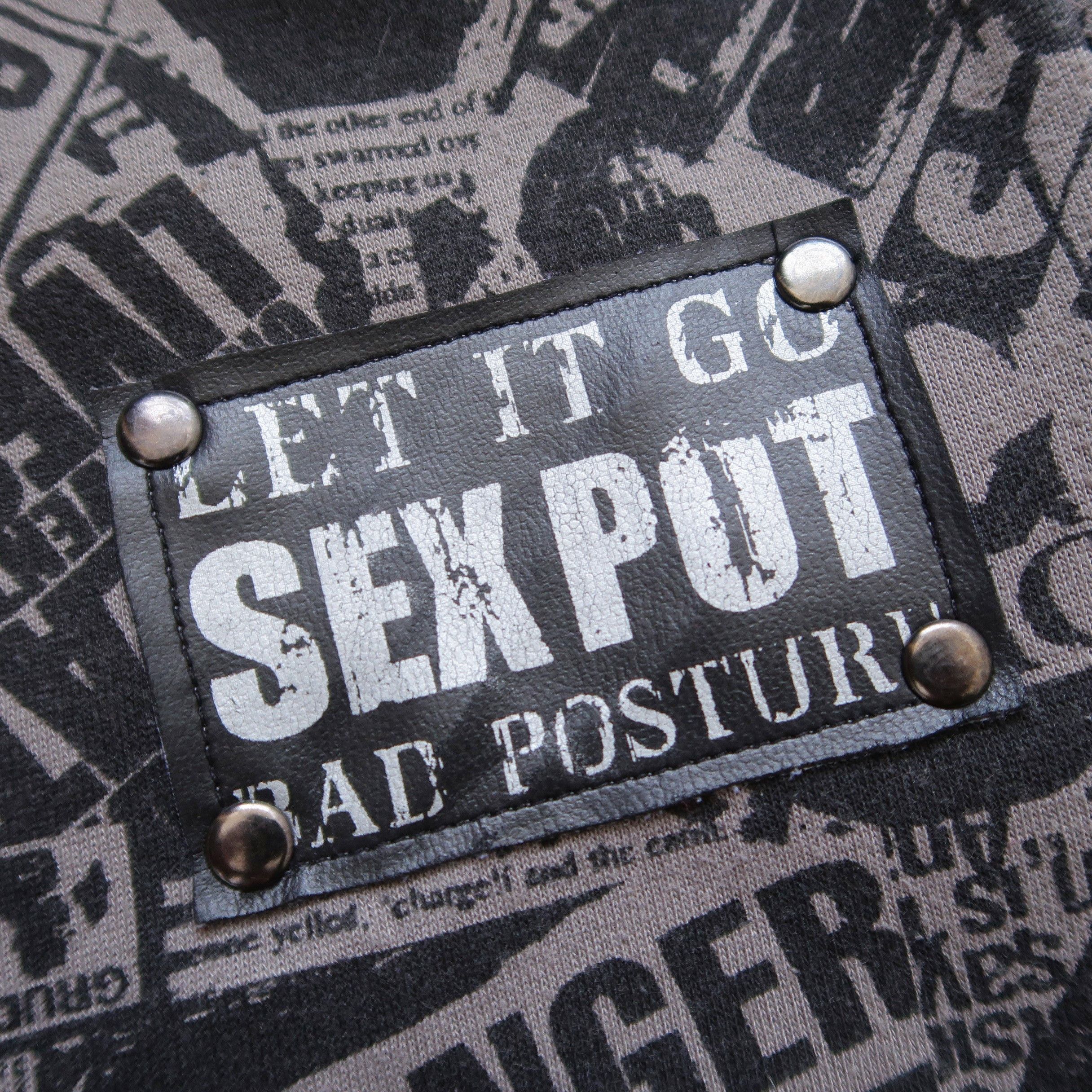 Sex Pot ReVeNGe 1990s Sex Pot Revenge Asymmetrical Hoodie Zip Size US M / EU 48-50 / 2 - 8 Thumbnail