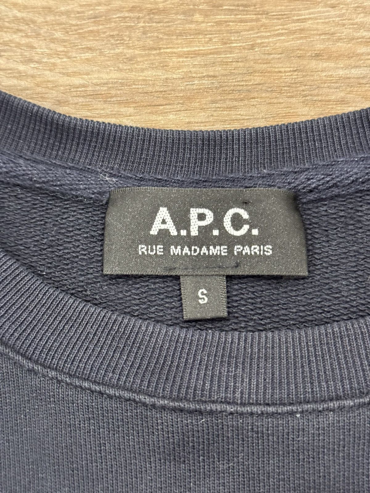 A.P.C. A.P.C. embroidered-logo sweatshirt Size US S / EU 44-46 / 1 - 3 Thumbnail