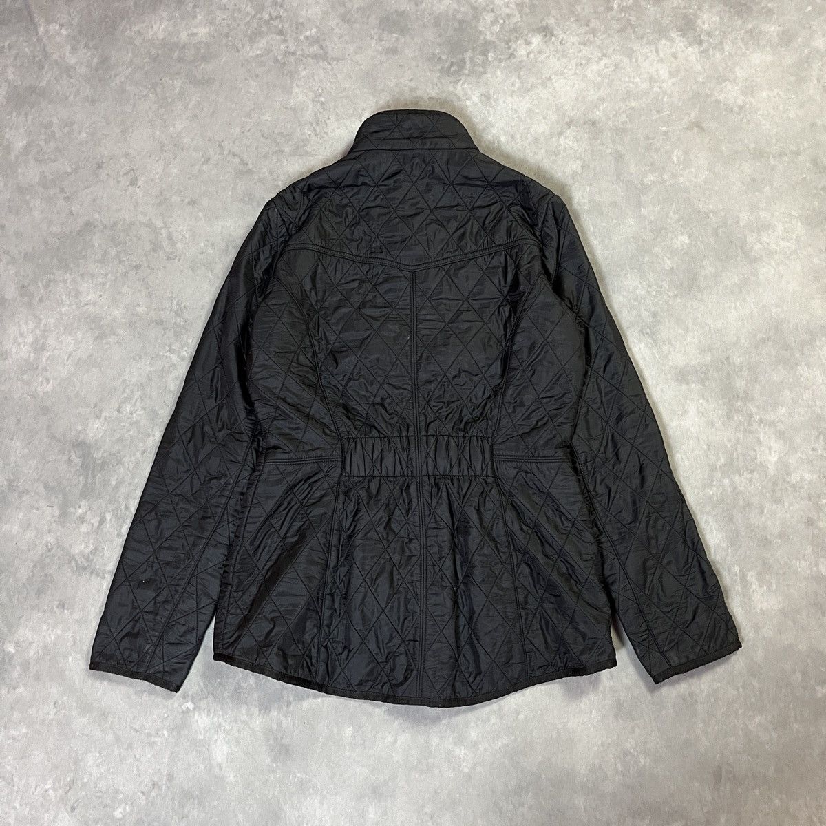 Barbour 2000s Barbour Heritage Quilted Jacket Heritage Riding Coat Size M / US 6-8 / IT 42-44 - 7 Thumbnail