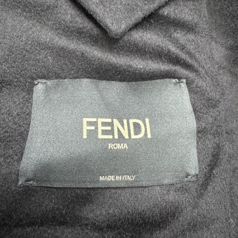 Fendi Fendi Leather and Fur Blend Jacket Size US M / EU 48-50 / 2 - 2 Thumbnail