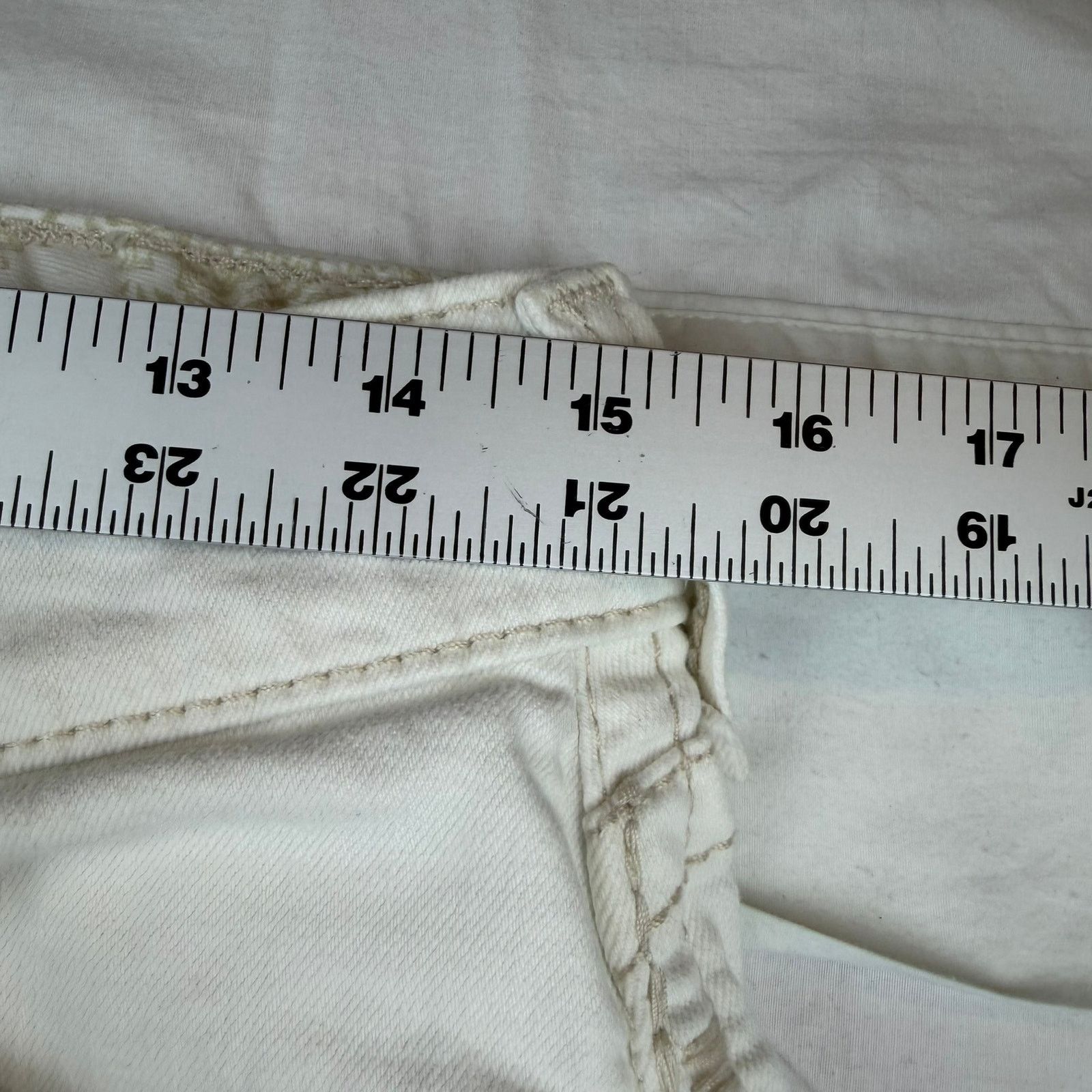 Ariat Ariat REAL Denim White Jeans Women's Size 30R Size 30" / US 8 / IT 44 - 5 Thumbnail