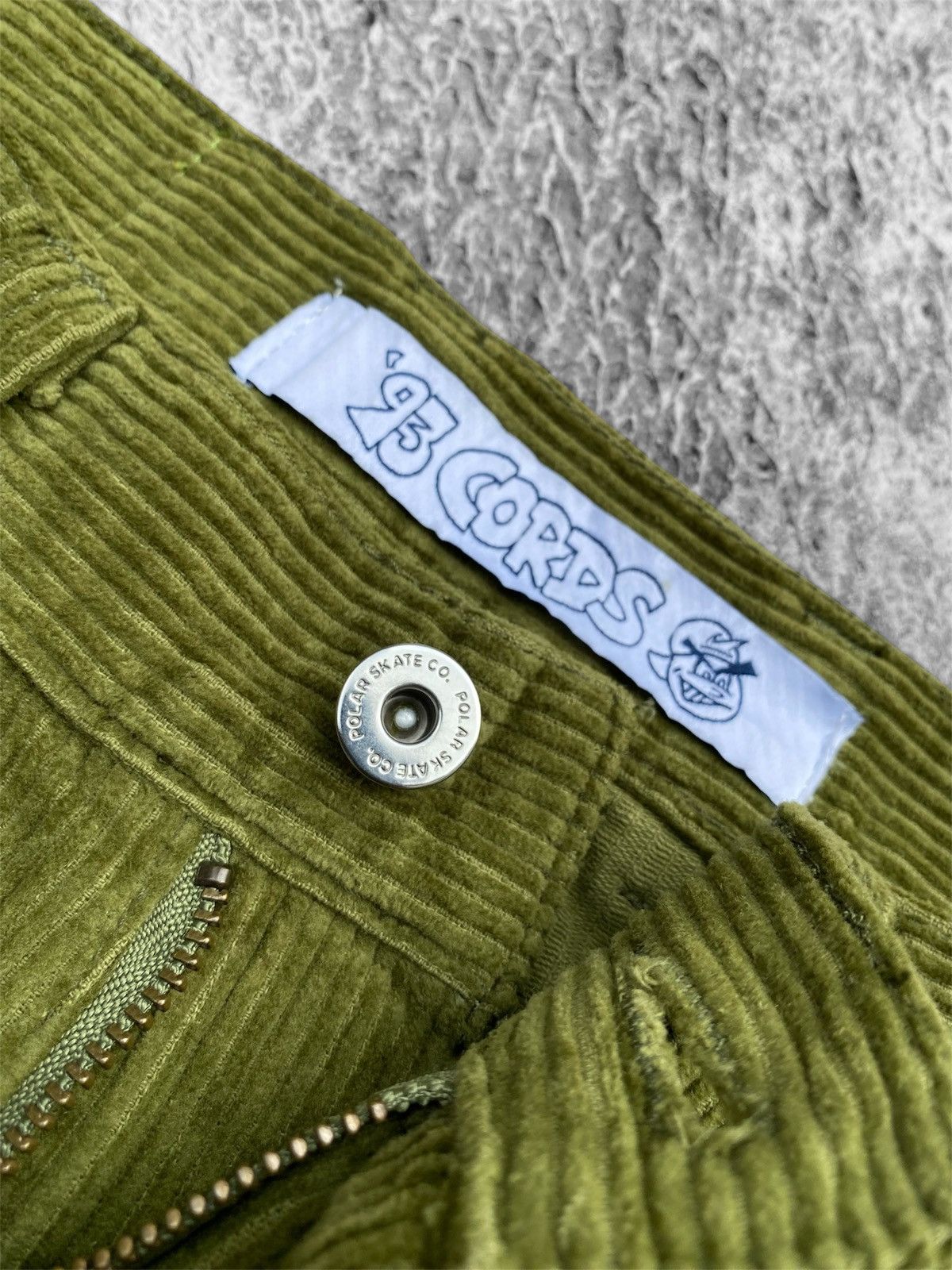 Polar Skate Co. Polar Skate Co 93 Cords Olive Green Size US 34 / EU 50 - 8 Thumbnail