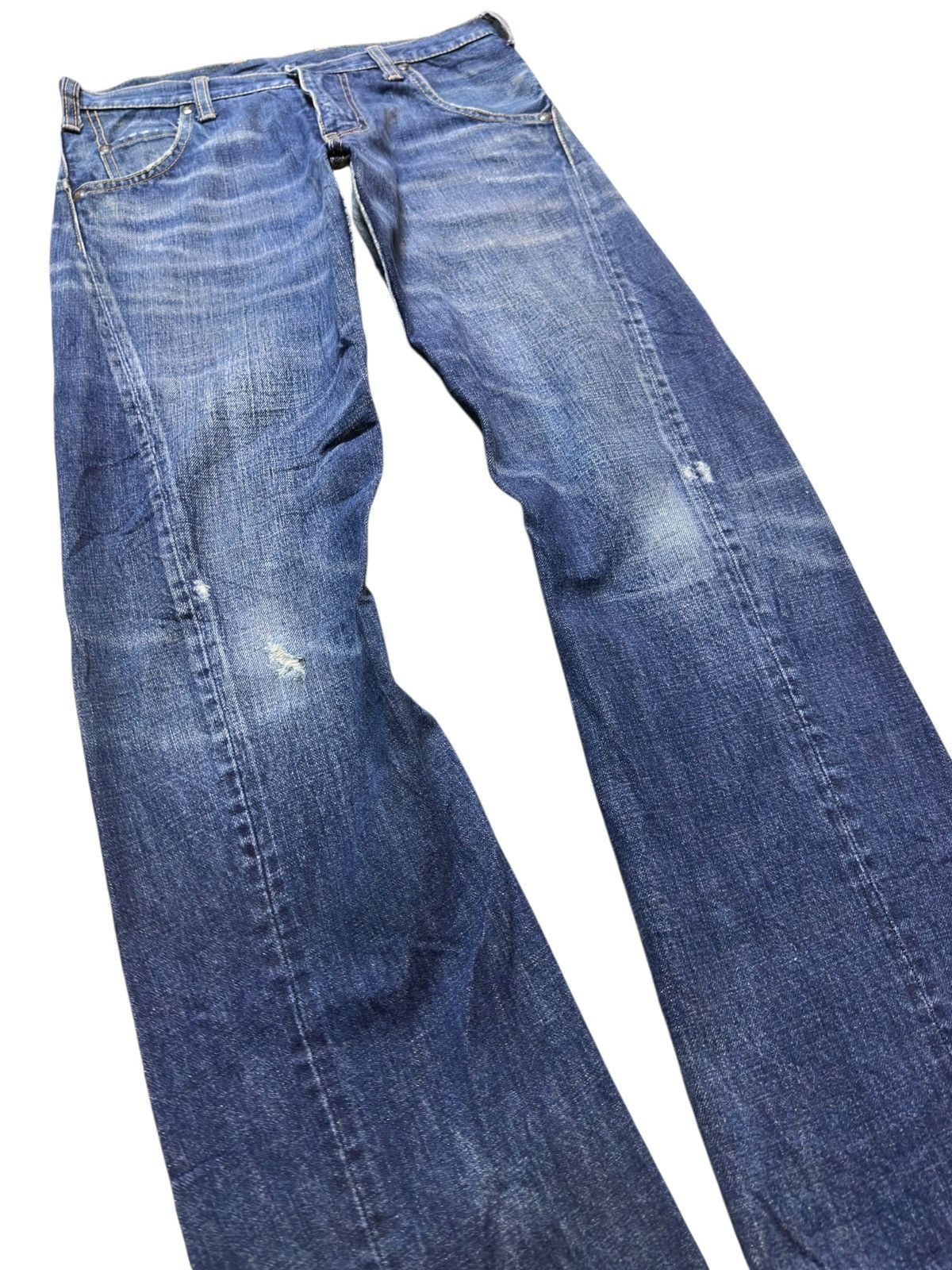 Hysteric Glamour Vintage RNA.Inc Curve Leg Grunge Distressed Denim Size US 30 / EU 46 - 3 Thumbnail