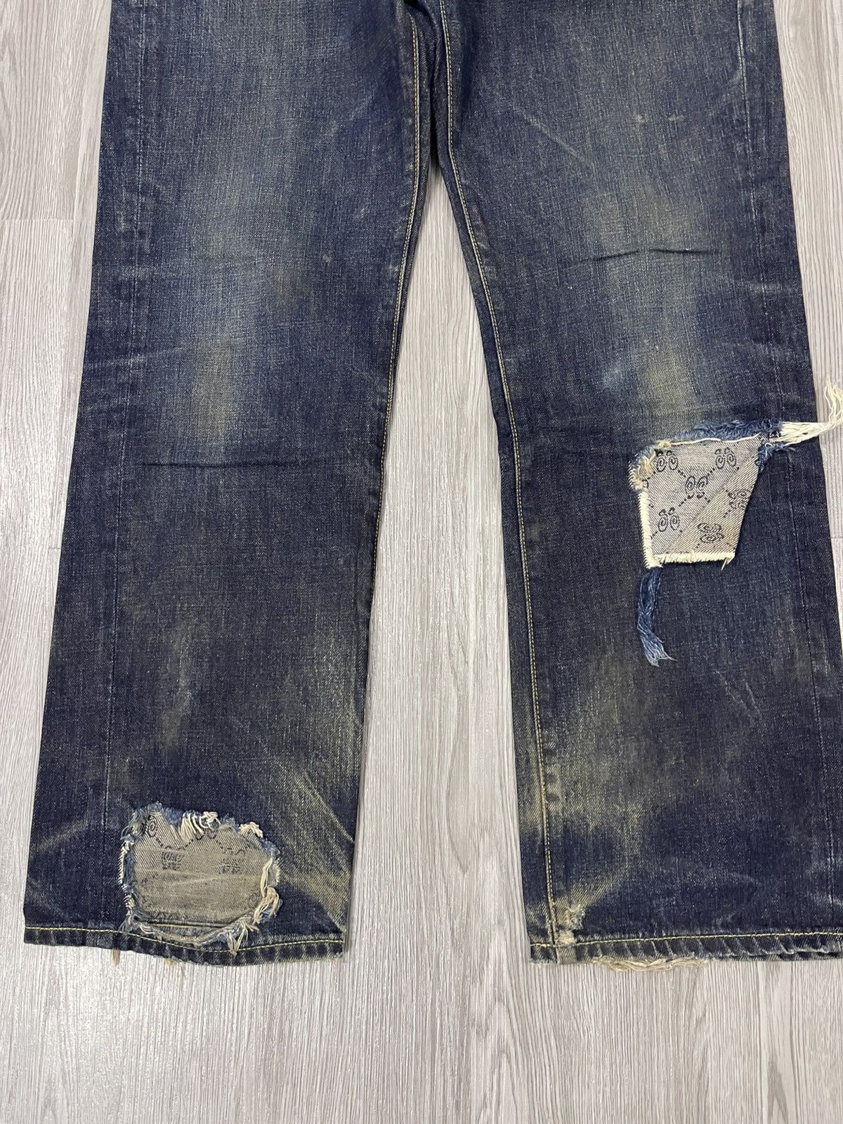 Stussy Stussy ripped denim Size US 32 / EU 48 - 4 Thumbnail
