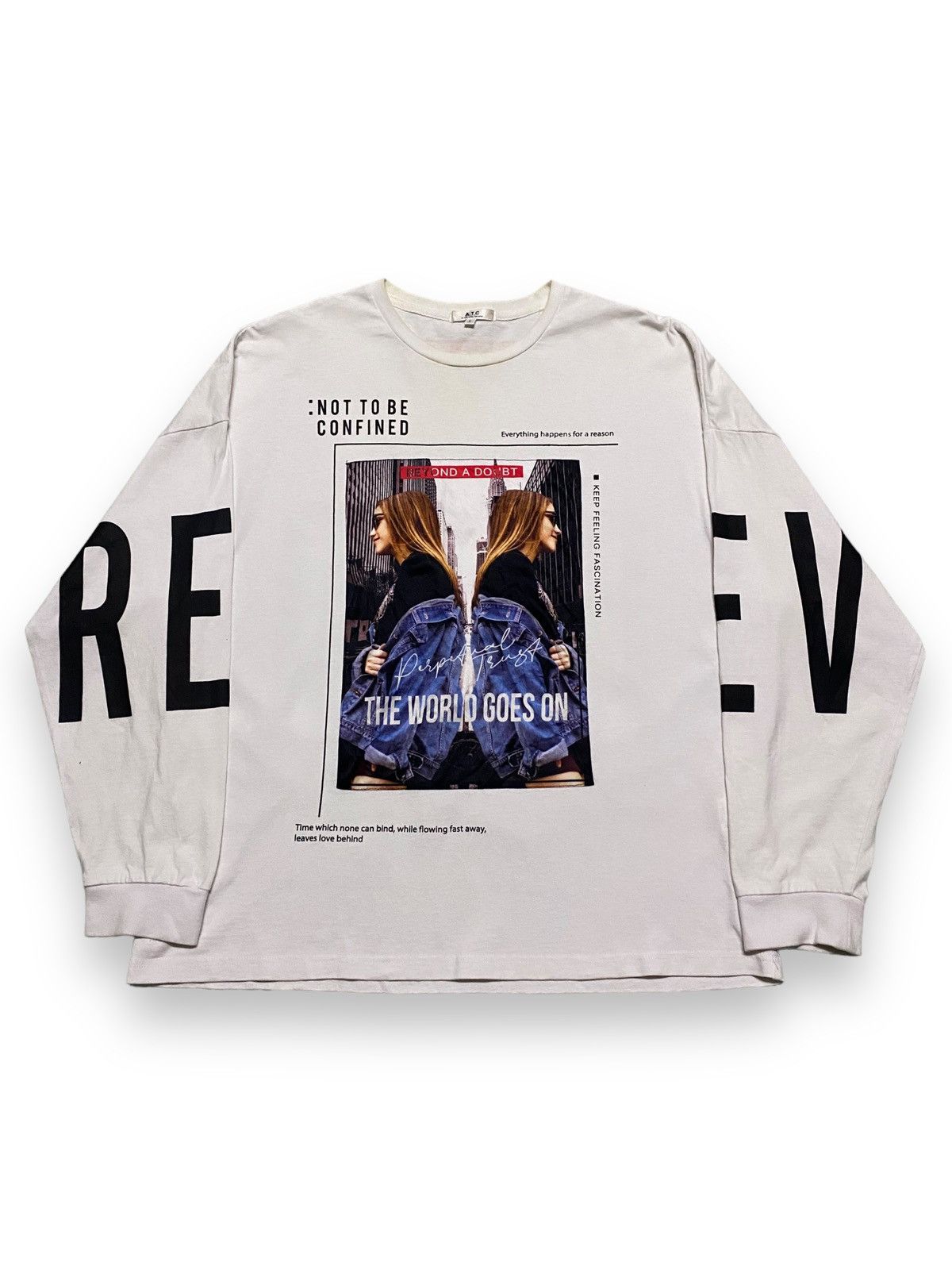 In The Attic IN THE ATTIC HOMME Beyond a Doubt Fashion Longsleeve Size US L / EU 52-54 / 3 - 2 Thumbnail